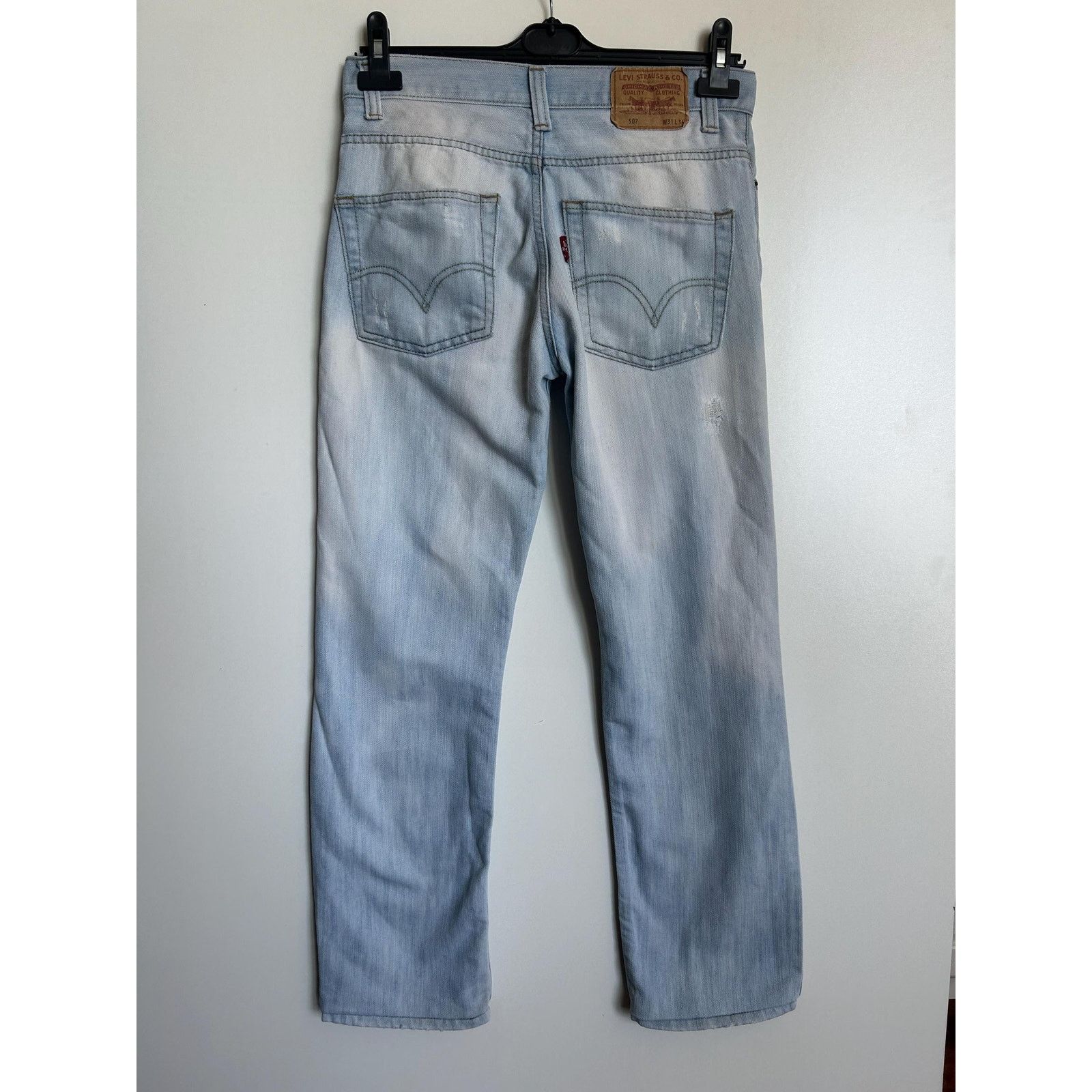 Levi's Vintage Levi's 507 Jeans Made in USA 96 High riseDenim-W31 Size US 31 - 5 Thumbnail