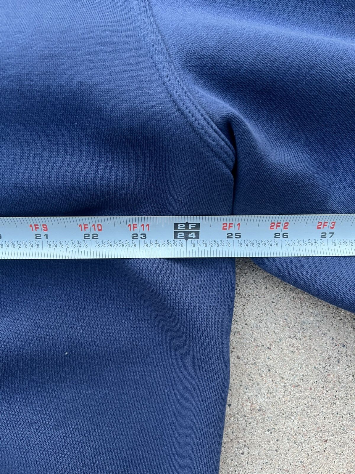 Nike × Vintage Navy Nike zip up hoodie Size US XL / EU 56 / 4 - 5 Thumbnail
