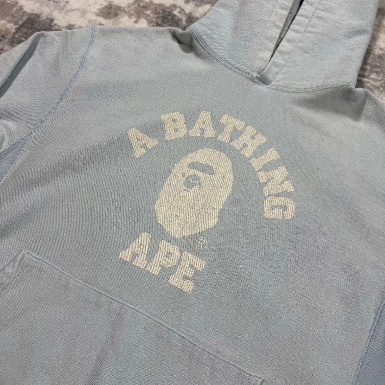 Bape Authentic Bape 2000’s College Logo ASNKA Hoodie L Size US L / EU 52-54 / 3 - 2 Thumbnail