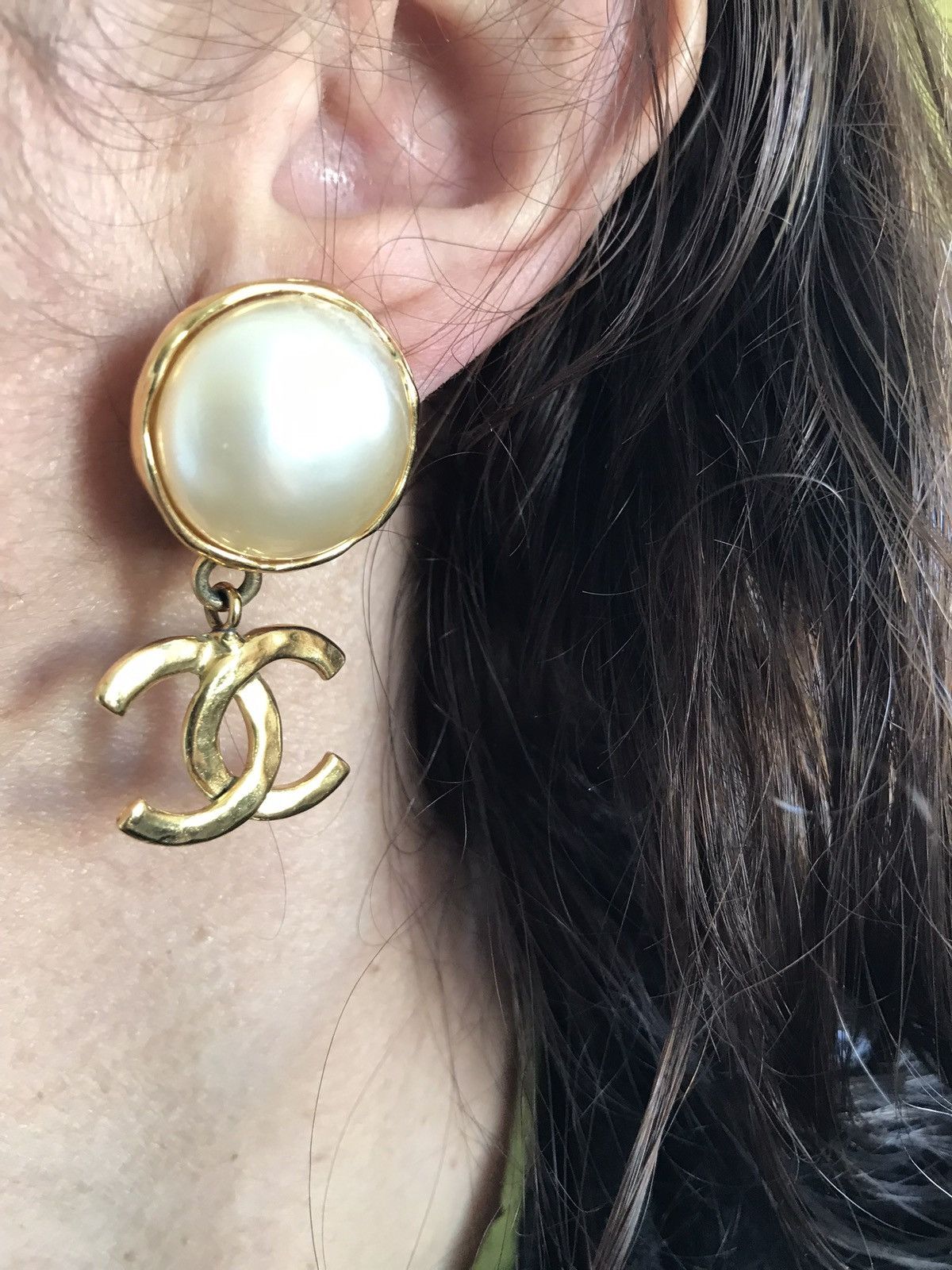 Chanel CHANEL EARRINGS VINTAGE 1994 model Size ONE SIZE - 8 Thumbnail