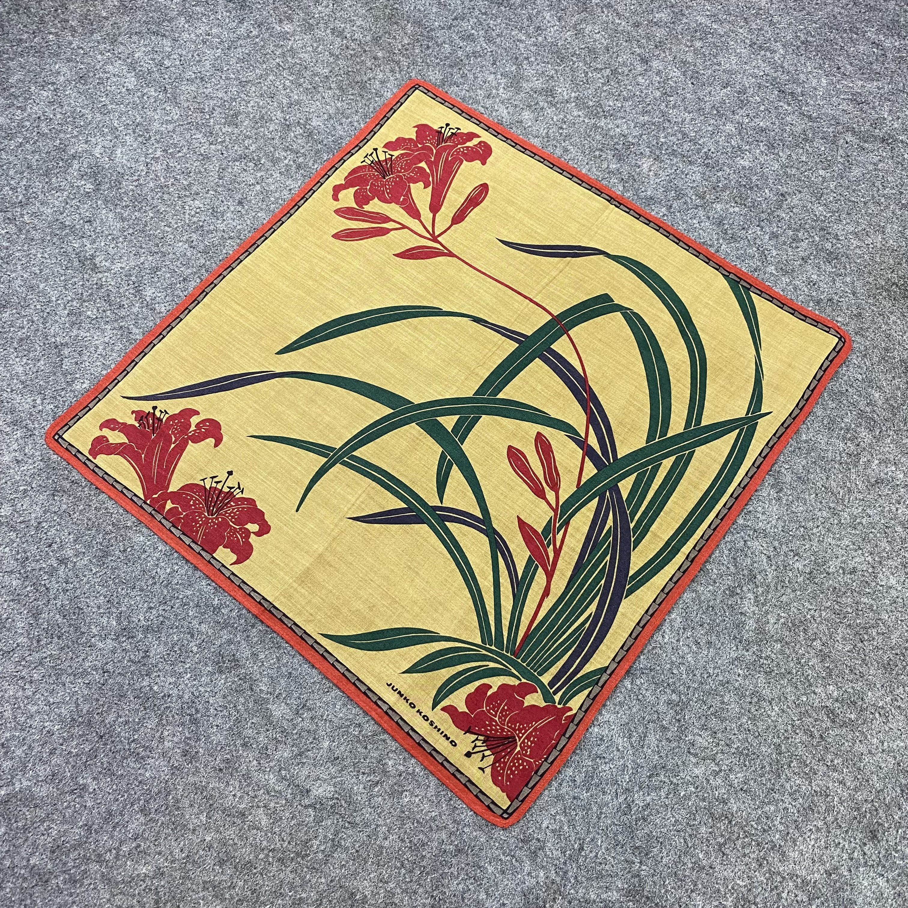 Japanese Brand Junko Koshino Handkerchief Neckerchief Bandana-B2017 Size ONE SIZE - 4 Thumbnail