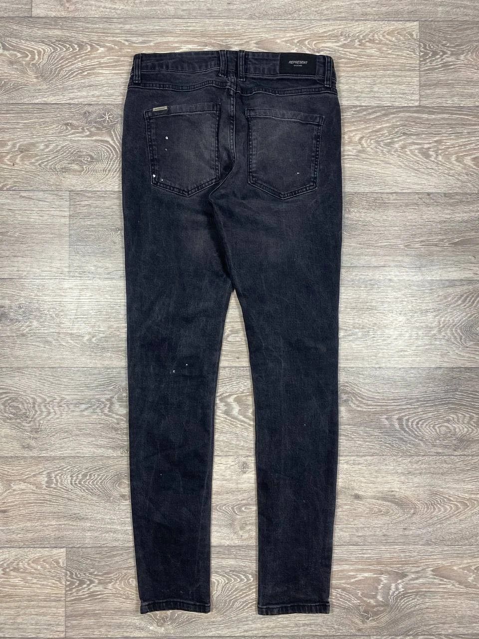 Represent Clo. Represent Men's Essential Denim Black Size 32 Size US 32 / EU 48 - 2 Thumbnail