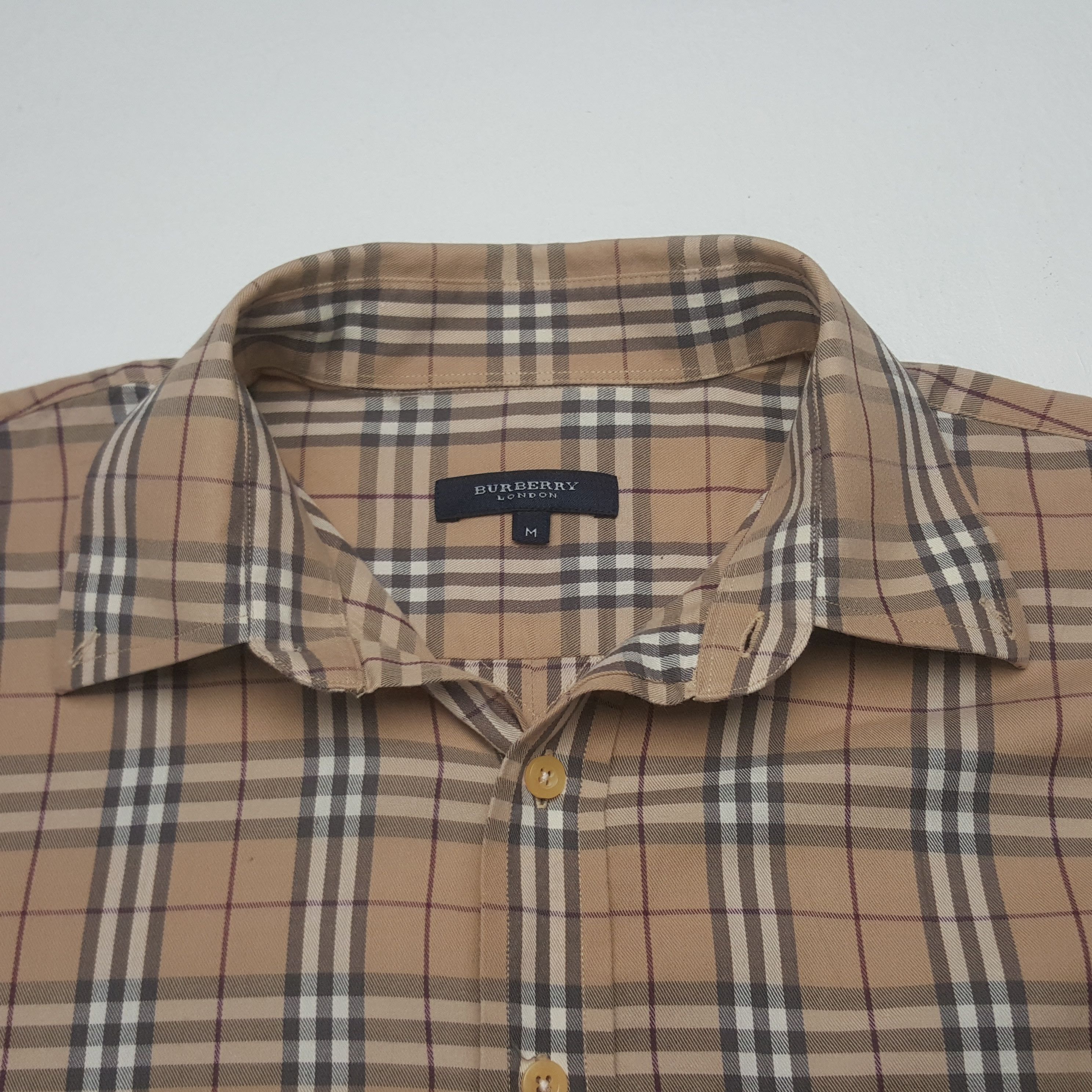 Burberry Vintage Burberry Nova Check Shirt Button Up C319N26 Size US L / EU 52-54 / 3 - 4 Thumbnail