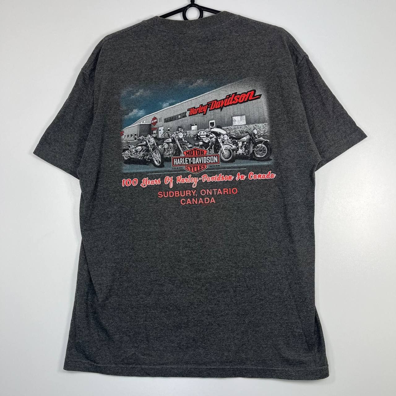 Harley Davidson Harley-Davidson Ride Canada Eh Graphic T-Shirt Grey Size L Size US L / EU 52-54 / 3 - 8 Thumbnail