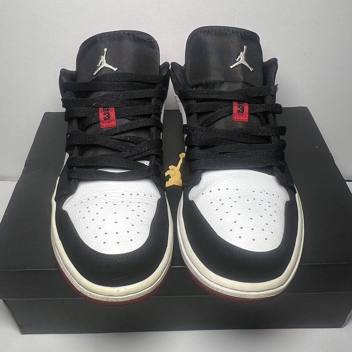 Jordan Brand Jordan 1 Low ‘Black Toe’ (2019) Size US 11 / EU 44 - 4 Thumbnail