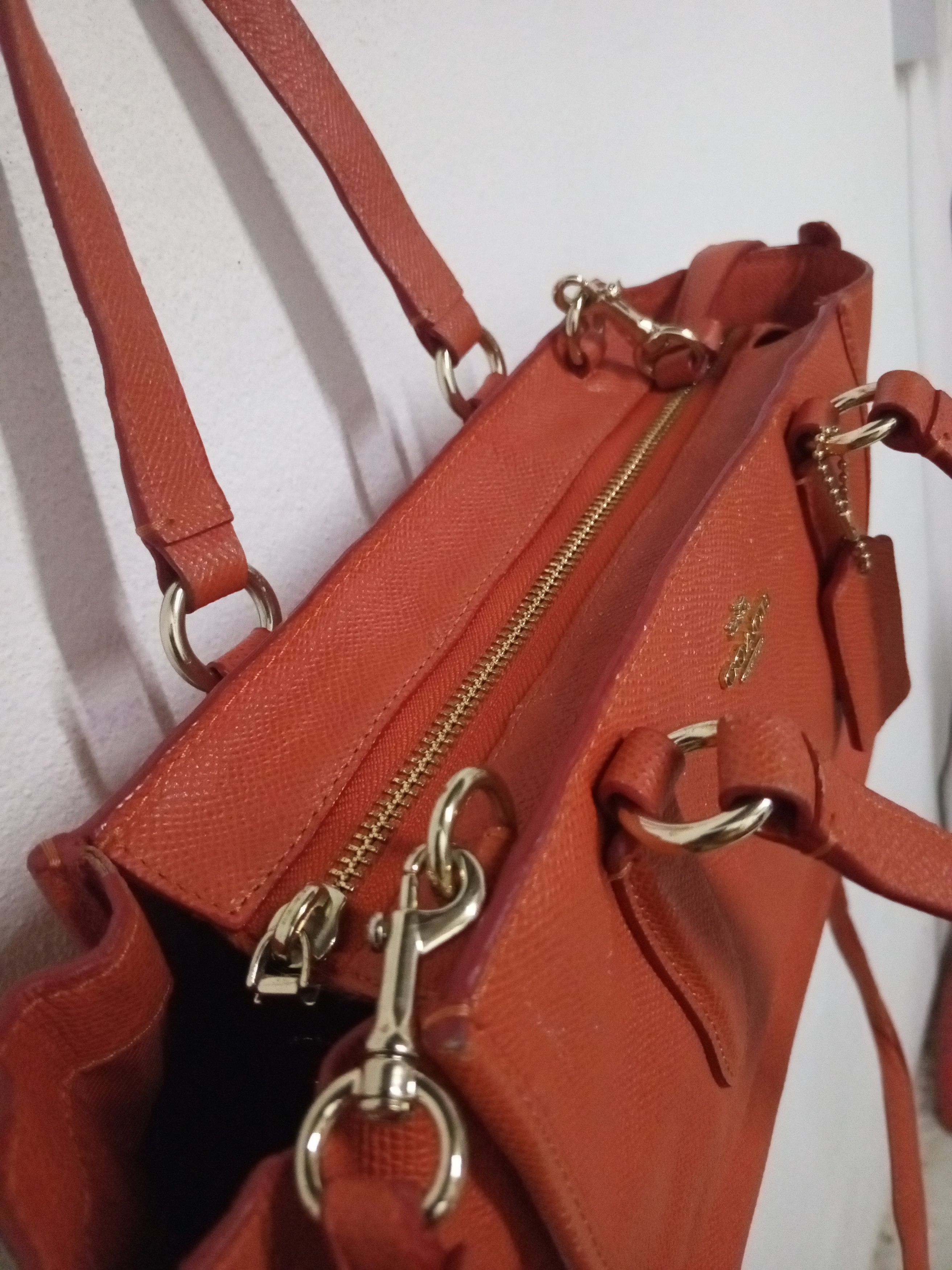 Coach Coach Hand Bag Leather 2way Size ONE SIZE - 9 Thumbnail