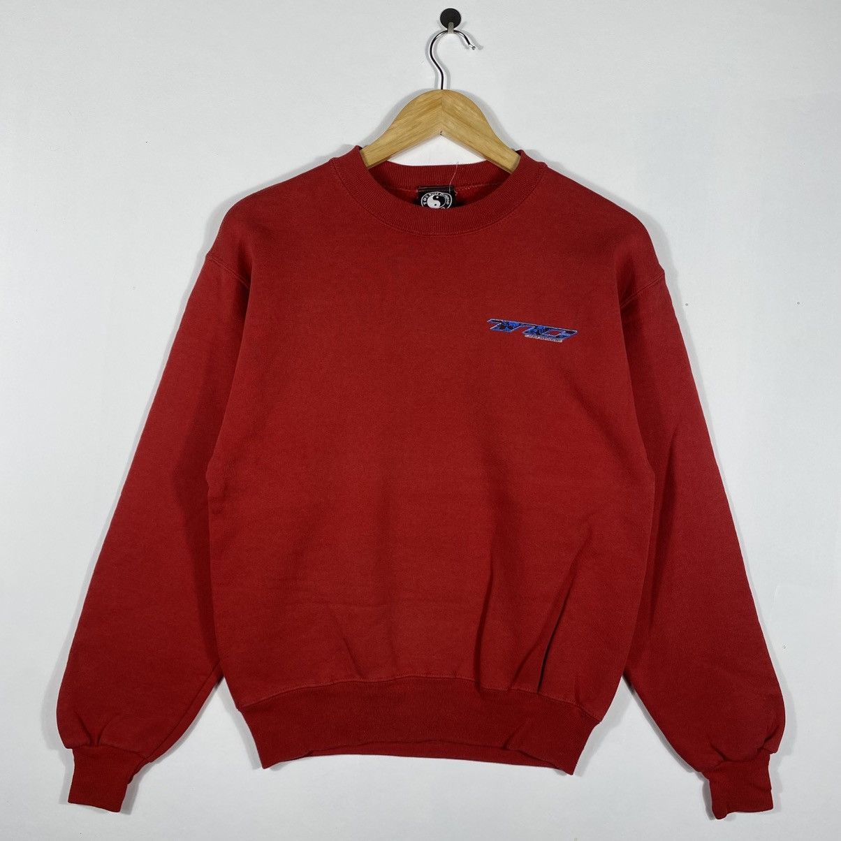 Vintage Vintage 90's T&C SURFBOARDS Graphic Surf Crewneck Sweatshirt Size US M / EU 48-50 / 2 - 3 Thumbnail