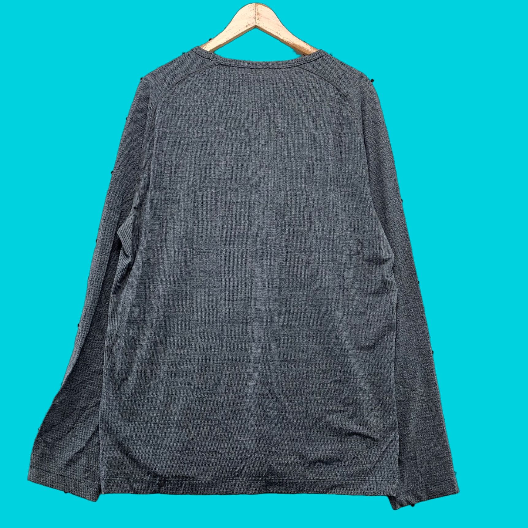 Vintage Mack Weldon Active Shirt Men XL Gray Long Sleeve Workout Performance Shirt Size US XL / EU 56 / 4 - 1 Thumbnail