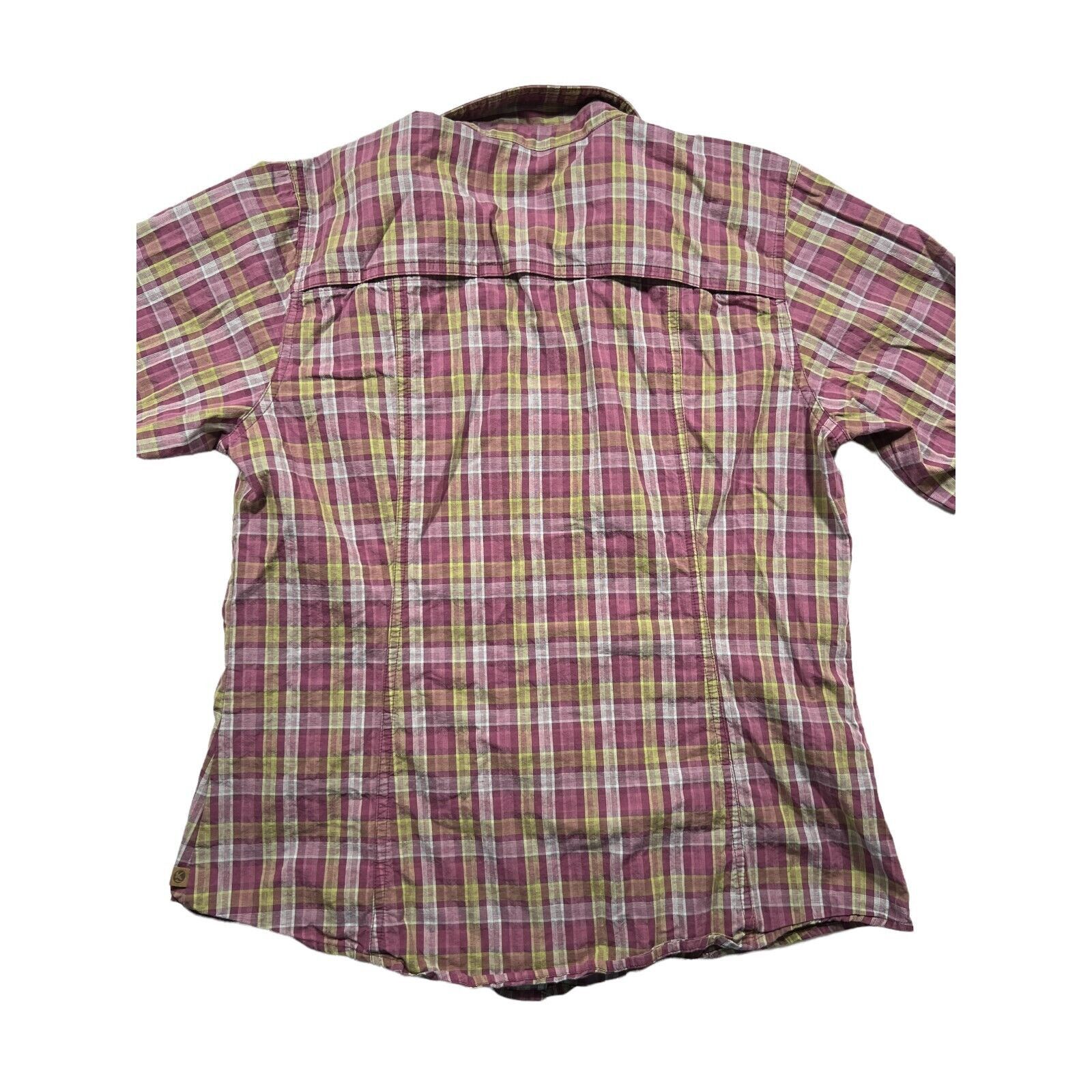 Other Gander Mountain Womens Cut Shirt Purple & Green Plaid Medium Size M / US 6-8 / IT 42-44 - 6 Thumbnail