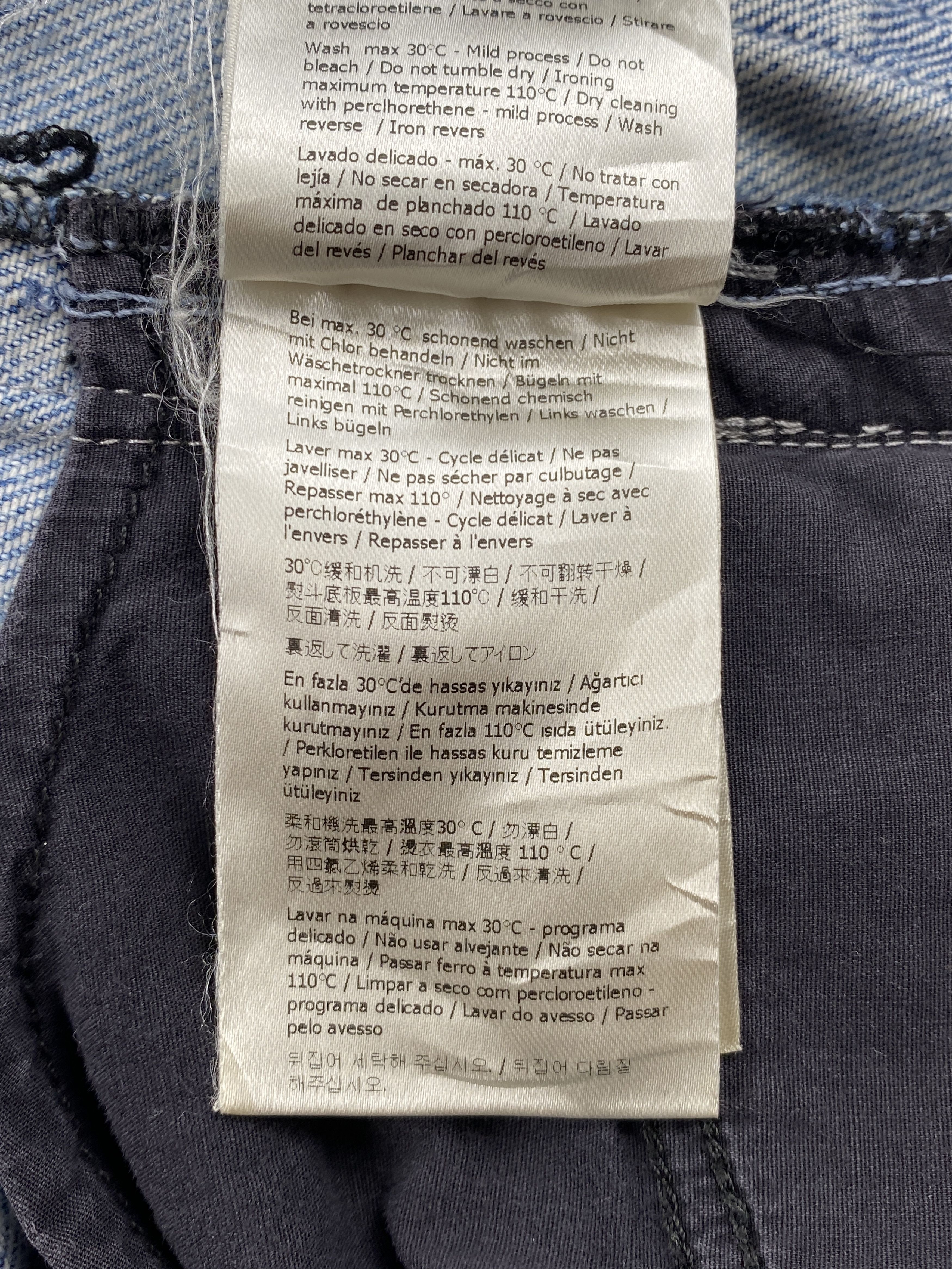 Fendi Stone Washed Jeans Size 24" / US 00 / IT 34 - 17 Thumbnail