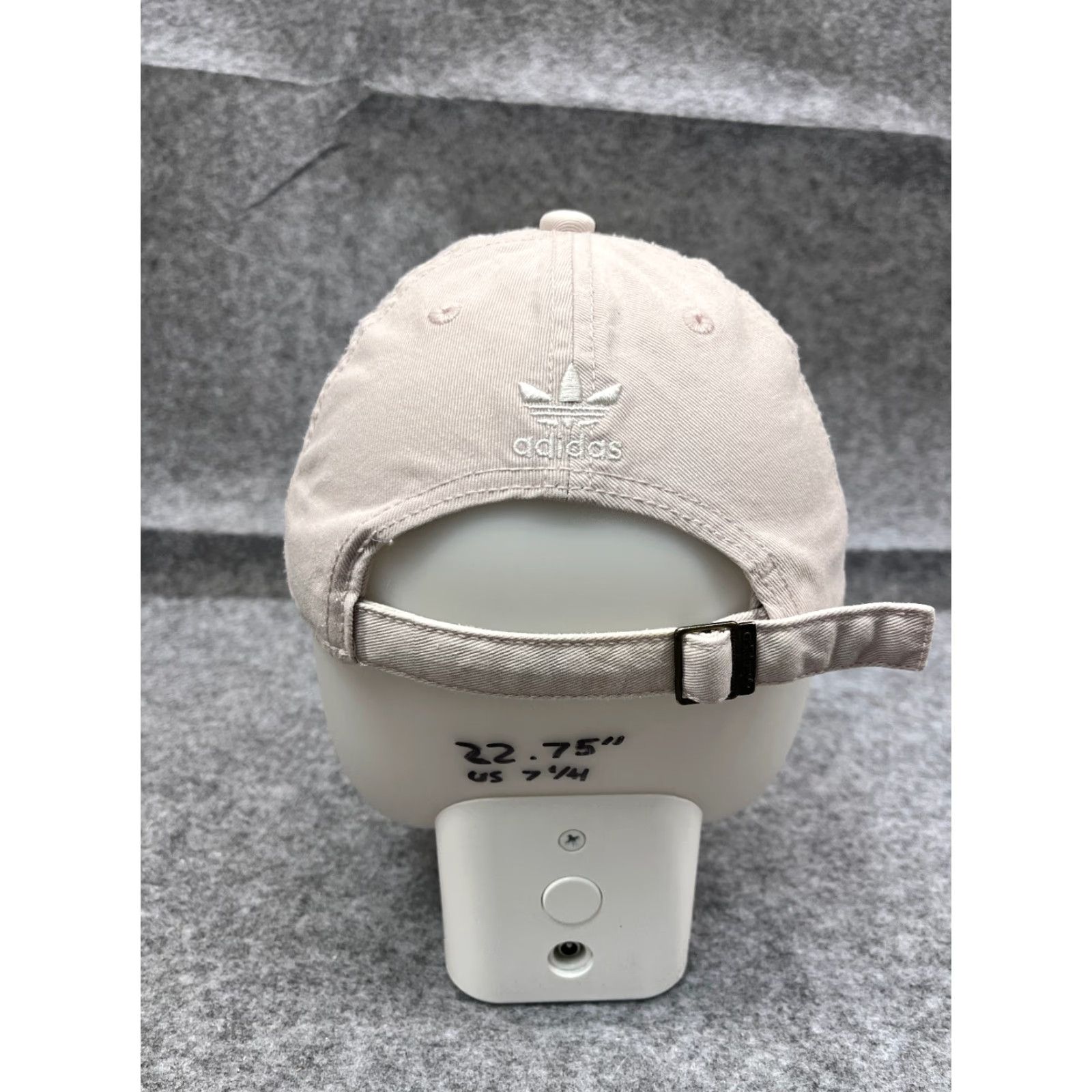 Adidas Adidas Hat Cap Strap Back Adult One Size Light Pink 100% Cotton Twill Size ONE SIZE - 6 Thumbnail