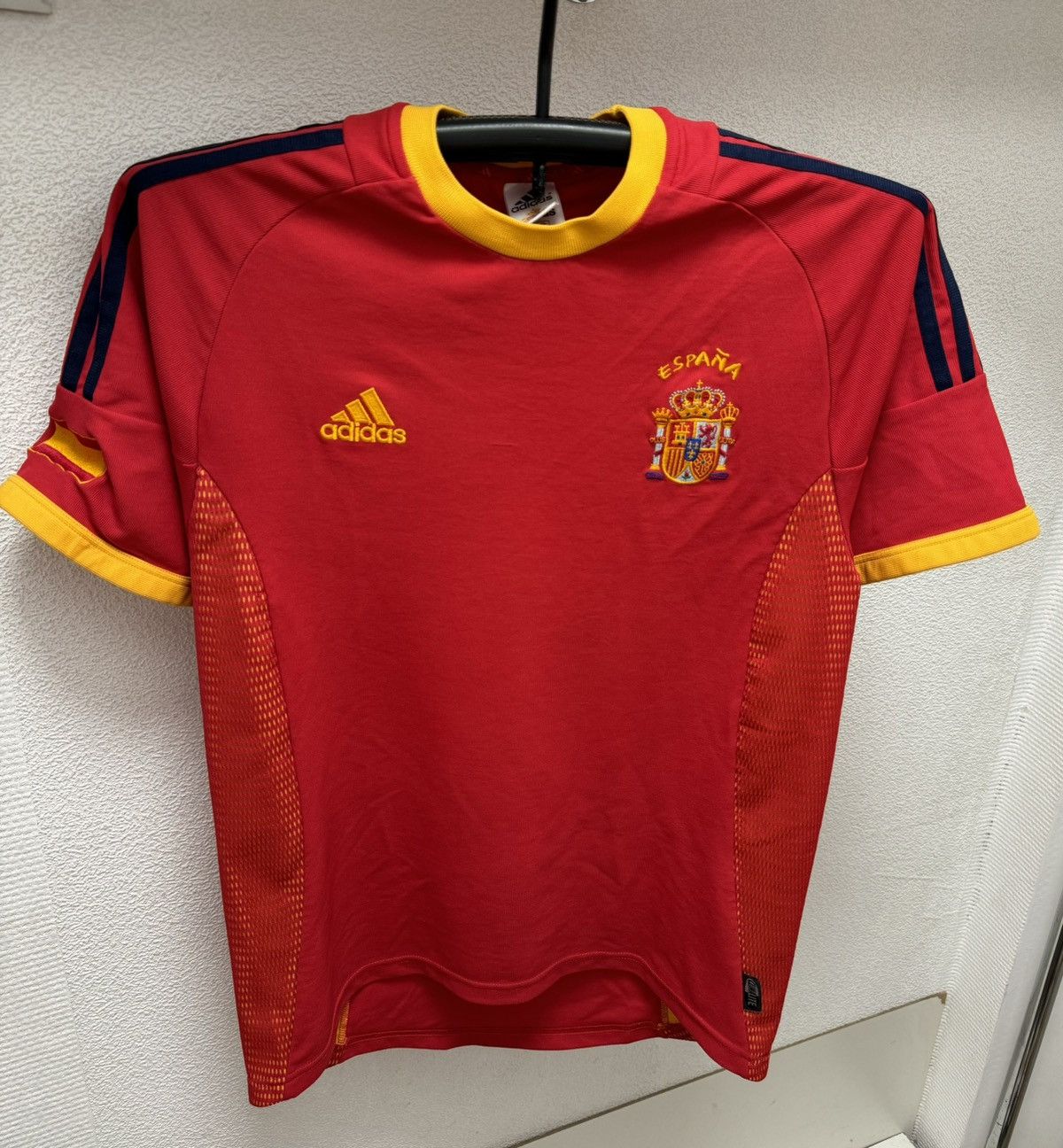 Vintage 90s ADIDAS Soccer Jersey Made in United Kingdom size