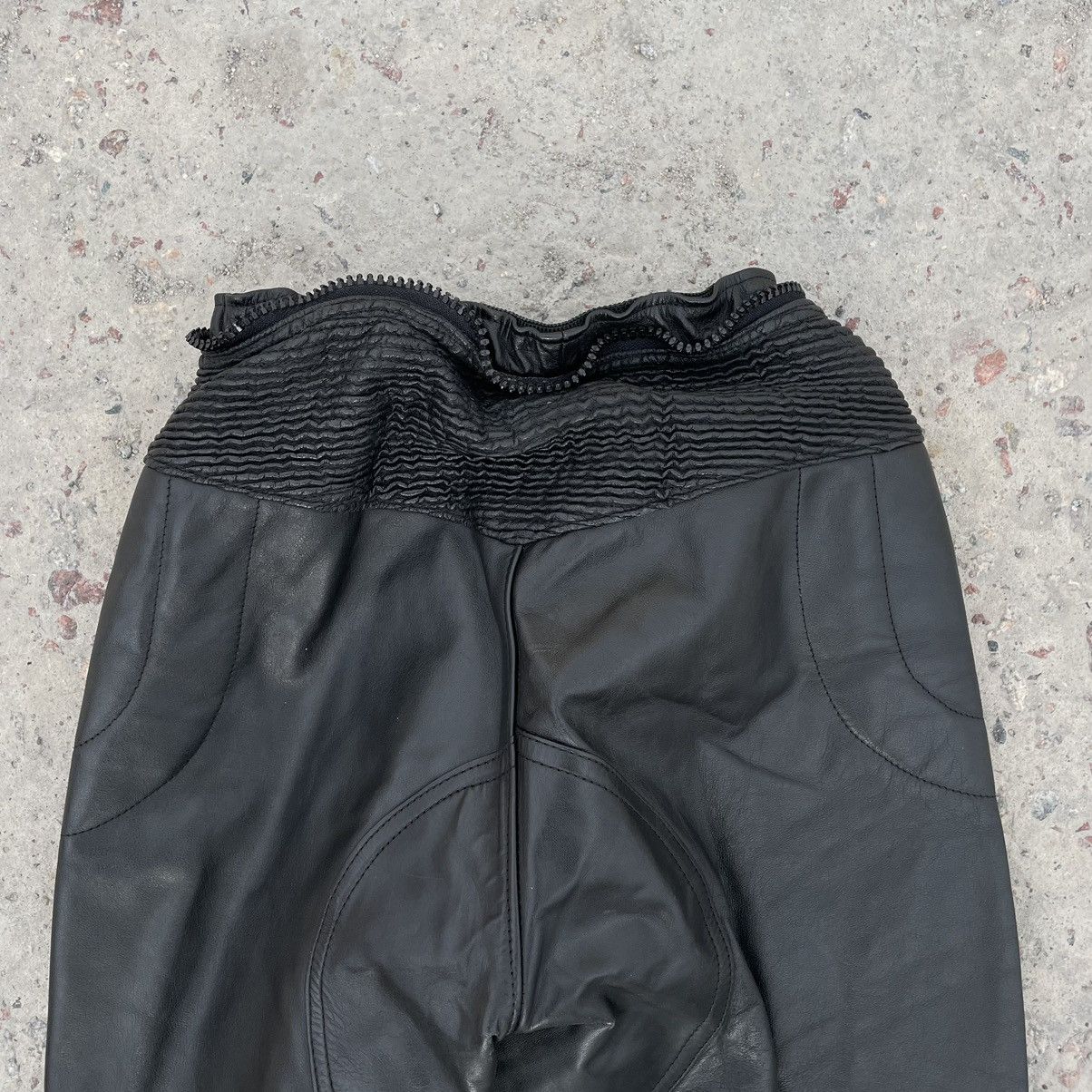Other Vintage Moto Leather Pants 48 Size 90s USA Japanese Style Size US 29 - 8 Thumbnail