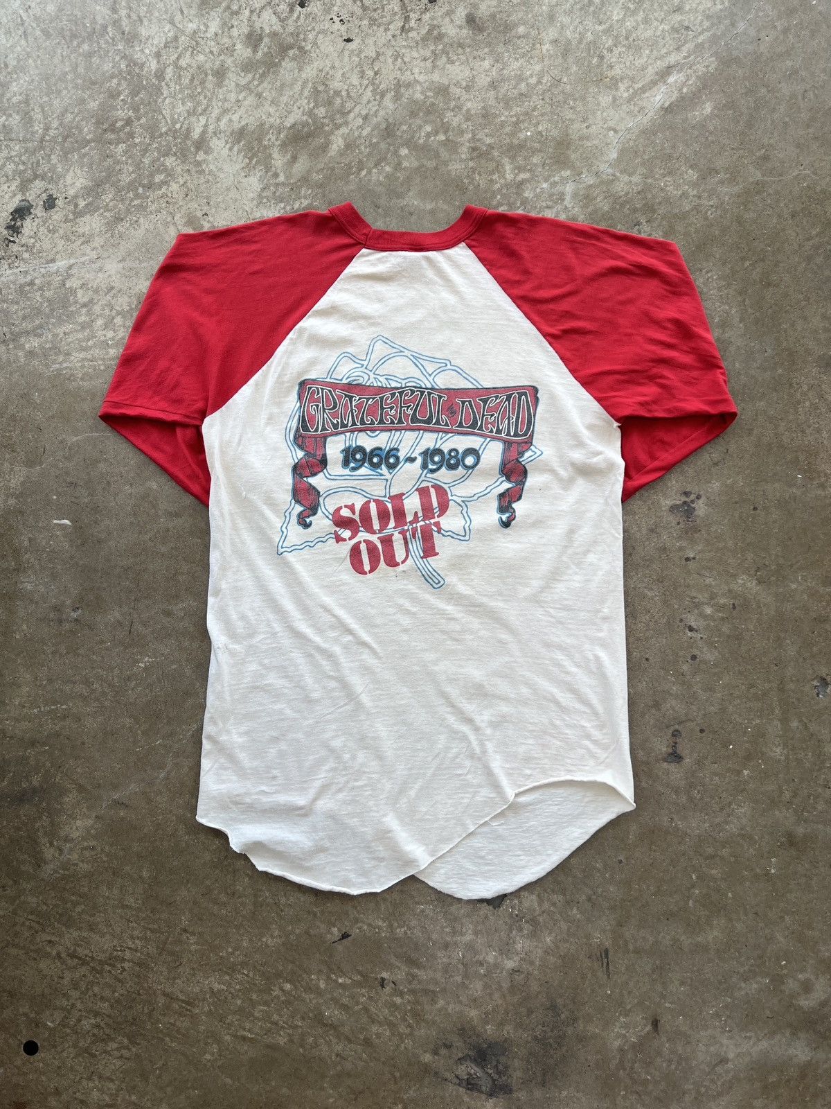 Band Tees Vintage 79-80 Grateful Dead Sold Out Tour Quarter Sleeve XL Size US XL / EU 56 / 4 - 5 Thumbnail