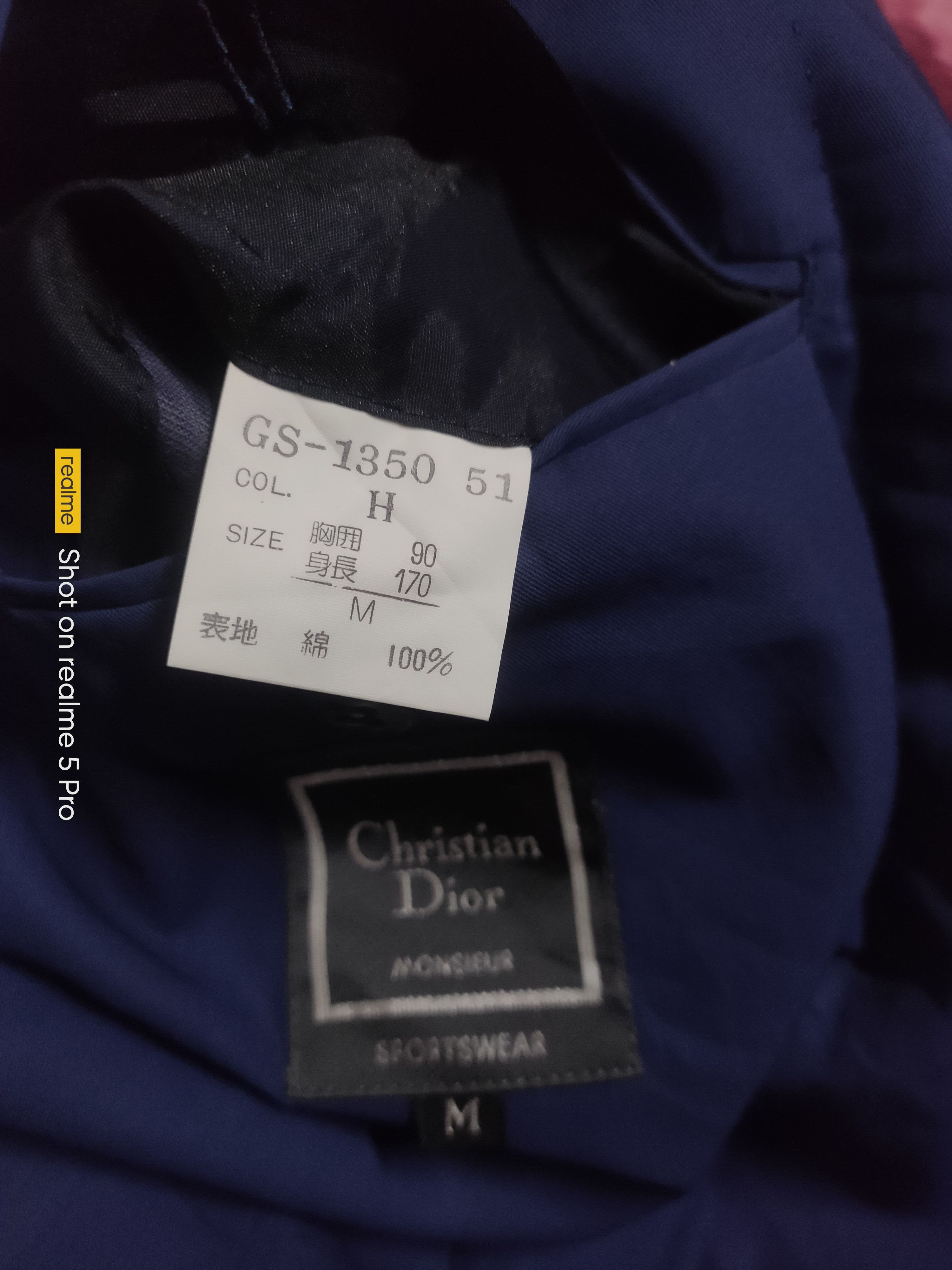 Christian Dior Monsieur Christian Dior gold button blazer Size 40S - 5 Thumbnail