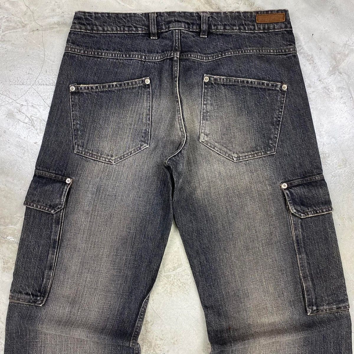 Neil Barrett Aged Vintage Denim Cuffed Pants Size US 32 / EU 48 - 12 Thumbnail
