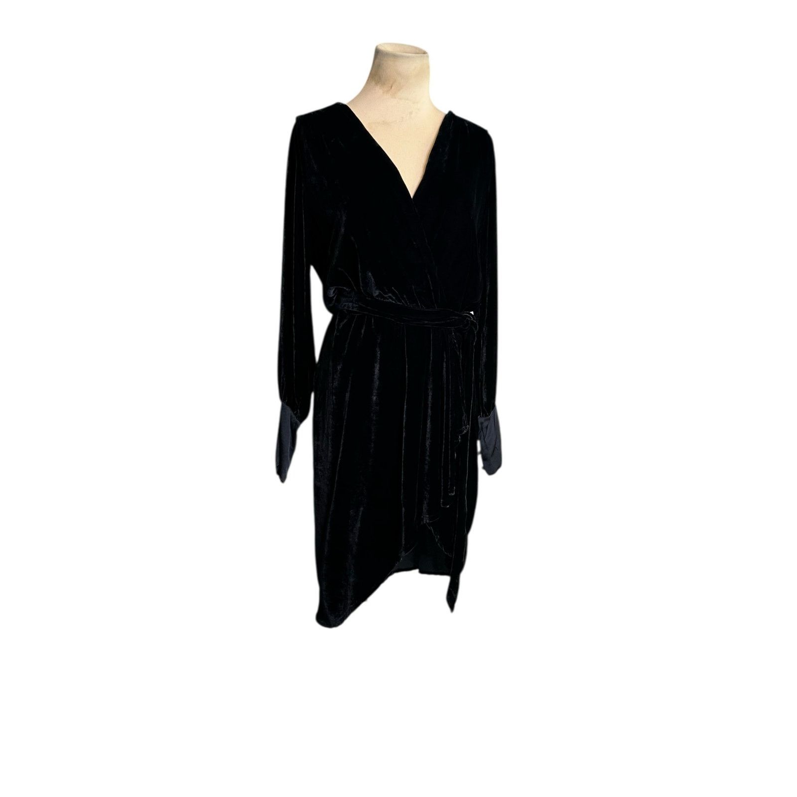 Young Fabulous & Broke Young Broke Fabulous velvet long sleeves belted dress Small Size S / US 4 / IT 40 - 10 Thumbnail
