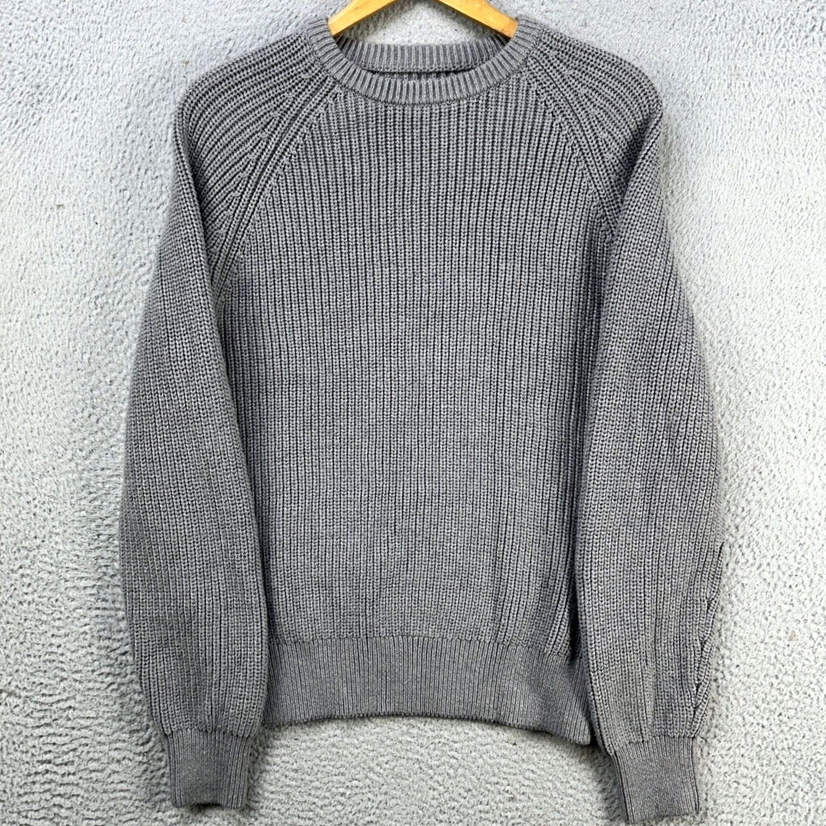 Vintage Fair Harbor Sweater Crewneck Mens Medium Gray Knit Pullover Organic Cotton Blend Short Sleeve? Size US M / EU 48-50 / 2 - 2 Thumbnail