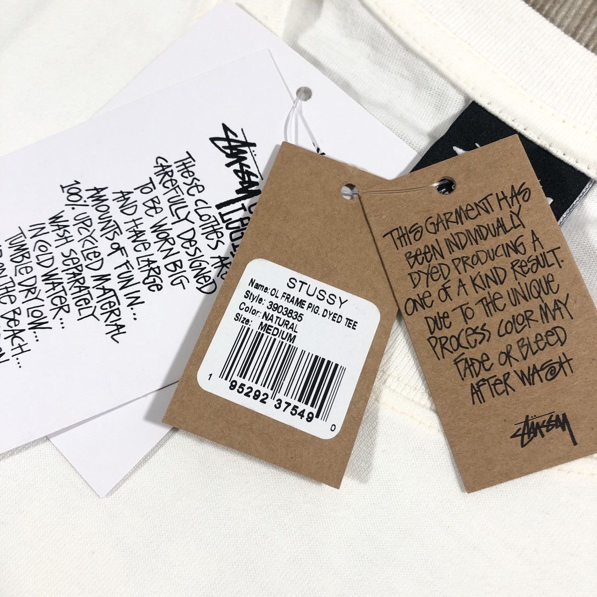 Stussy × Vintage Stussy X Our Legacy Frame Tee Size US M / EU 48-50 / 2 - 7 Thumbnail