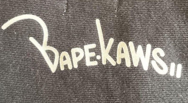 Bape × Kaws RARE OG 2005 A BATHING X KAWS FULLZIP HOODIE Size US M / EU 48-50 / 2 - 6 Thumbnail