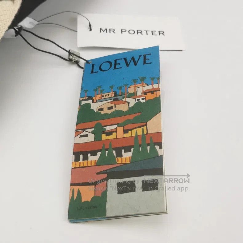 Loewe Loewe Cotton Patterned Hooded Sweatshirt Size S / US 4 / IT 40 - 4 Thumbnail