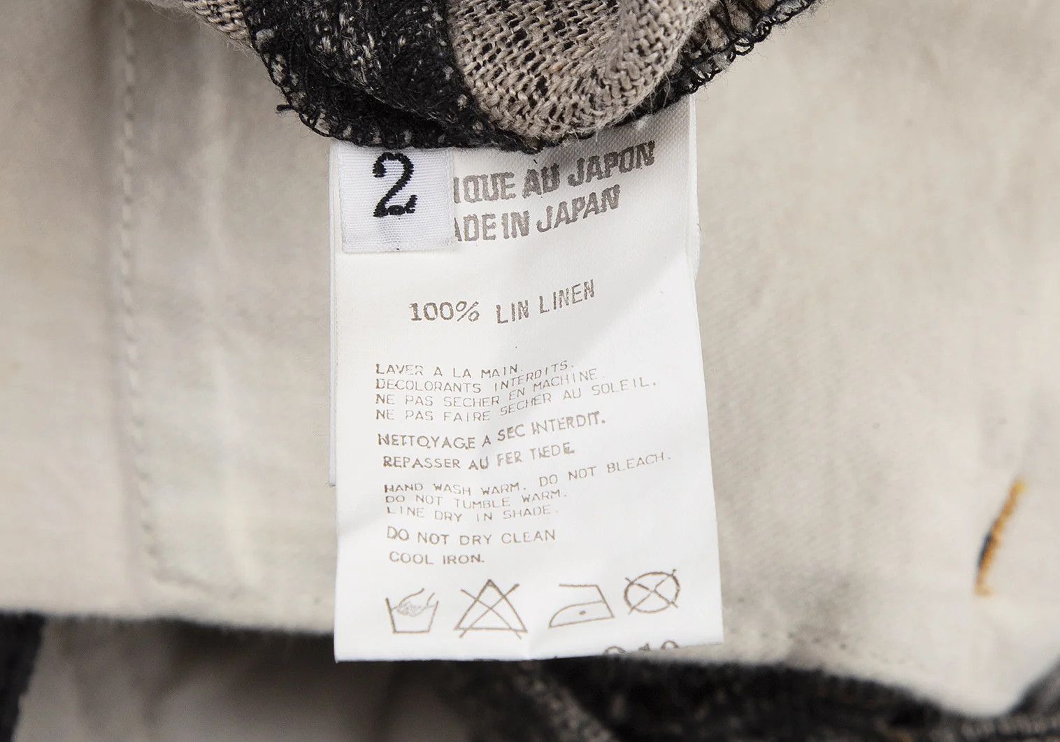 Yohji Yamamoto Yohji Yamamoto Coarse Weave Linen Jeans Pants Size US 32 / EU 48 - 17 Thumbnail
