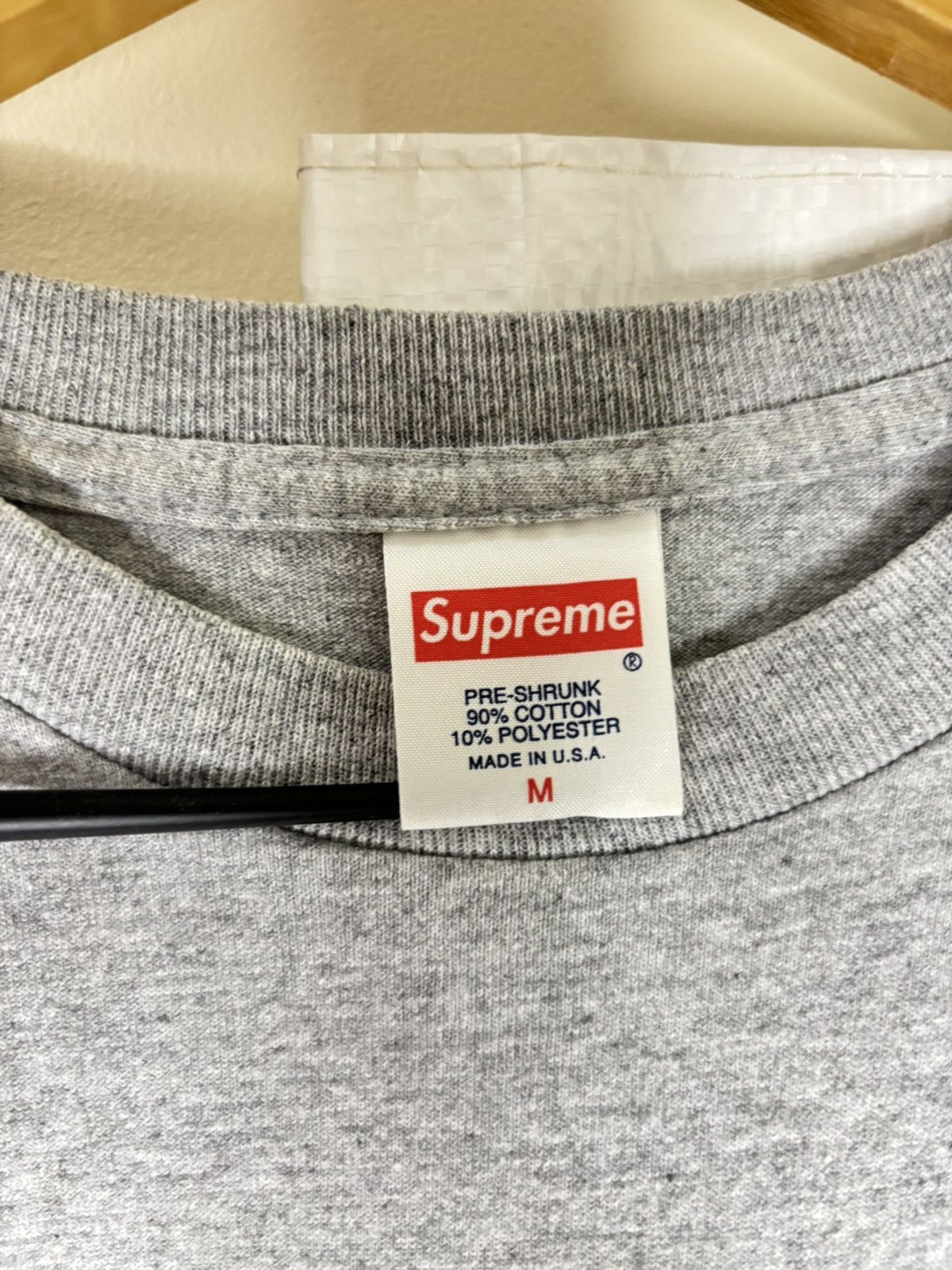 Supreme Supreme Araki Orchid LS Grey Tee FW16 Size US M / EU 48-50 / 2 - 4 Thumbnail