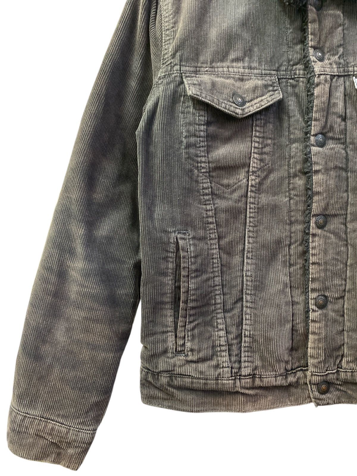 Levi's × Levi's Made & Crafted × Vintage Levi’s Sherpa Corduroy Trucker Jacket Size US S / EU 44-46 / 1 - 4 Thumbnail