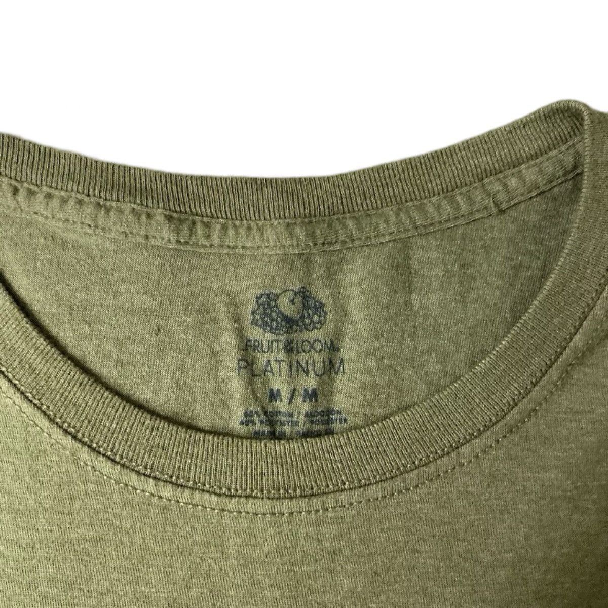 Fruit Of The Loom Fruit of the Loom Platinum T Shirt Size Medium Size US M / EU 48-50 / 2 - 5 Thumbnail