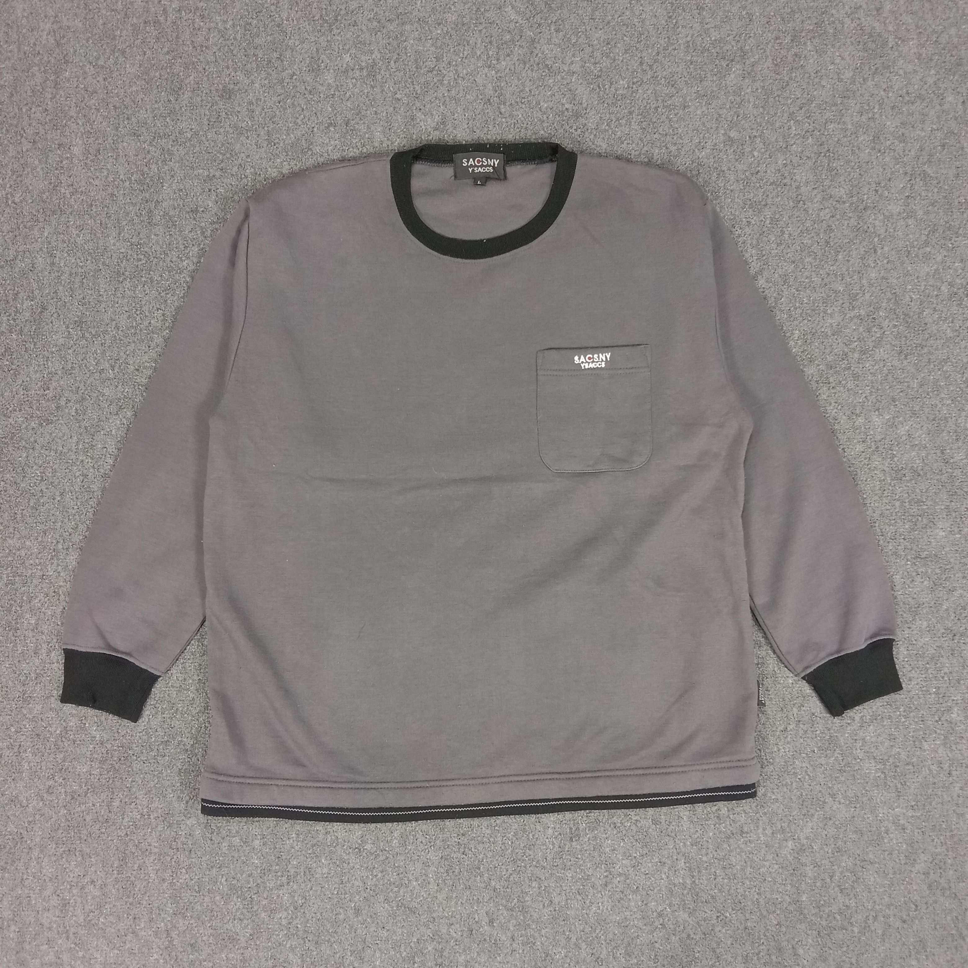 Vintage × Y's × Yohji Yamamoto Y's by Yohji Yamamoto Japanese Designer Tshirt Size US L / EU 52-54 / 3 - 6 Thumbnail