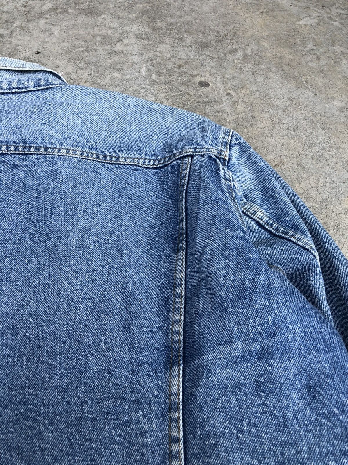 Levi's Vintage 80s 70s Levi’s Blanket Lined Denim Jacket Distressed Size US L / EU 52-54 / 3 - 19 Thumbnail
