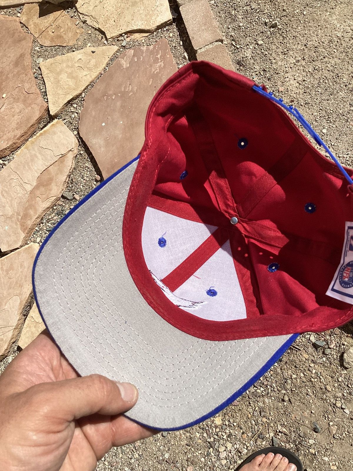 Logo 7 Vtg 90s NFL Arizona Cardinals logo 7 Dominican Republic hat Size ONE SIZE - 4 Thumbnail