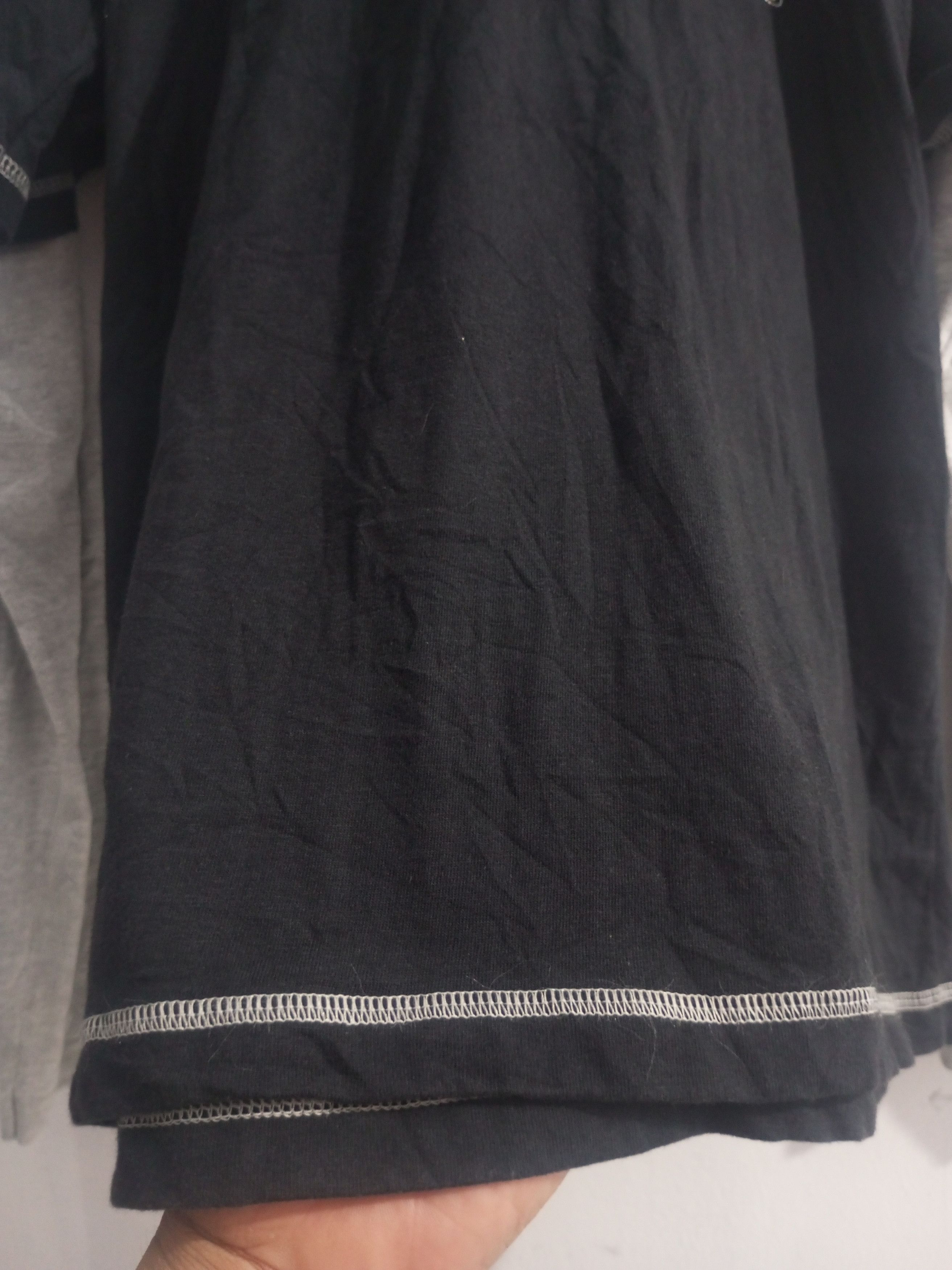 Nike × Vintage Vintage y2k nike double layer long sleeve tshirt Size US L / EU 52-54 / 3 - 9 Thumbnail