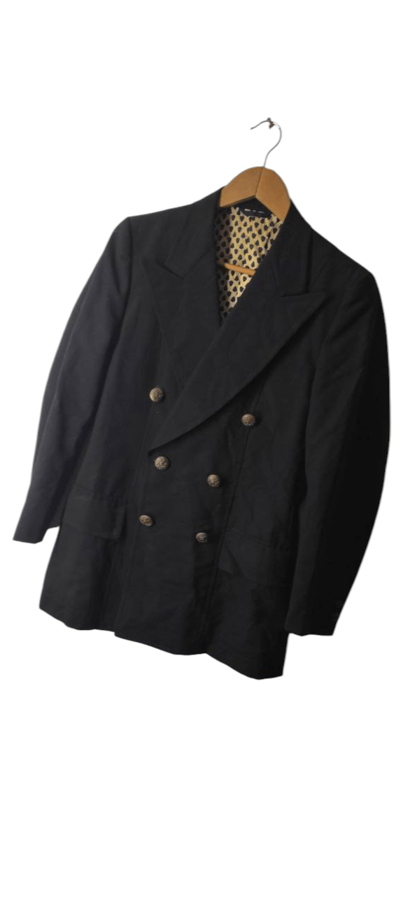 Hardy Amies HARDY AMIES LONDON DOUBLE BREASTED BLAZER COAT JACKET Size US S / EU 44-46 / 1 - 4 Thumbnail