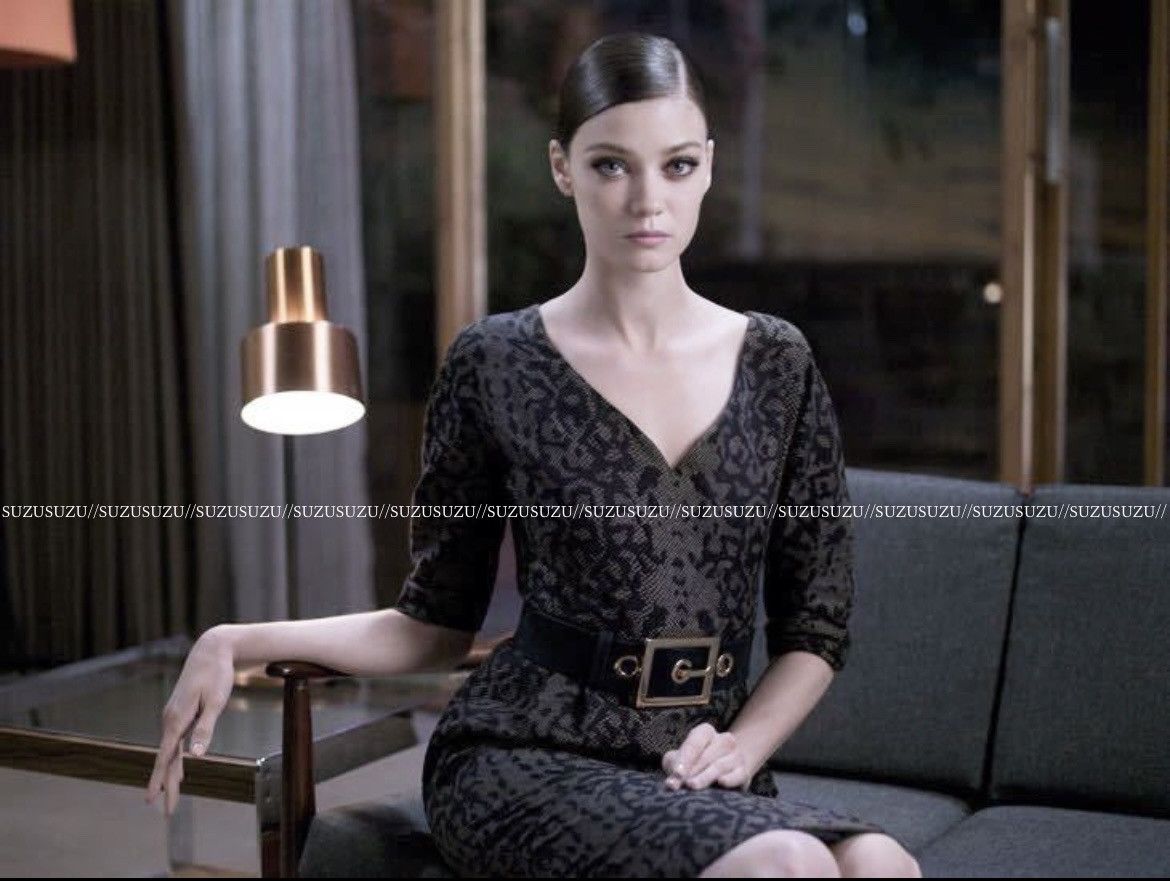 Gucci Gucci python pattern art design 5/8 sleeve dress 38 GUCCI Size XS / US 0-2 / IT 36-38 - 16 Thumbnail