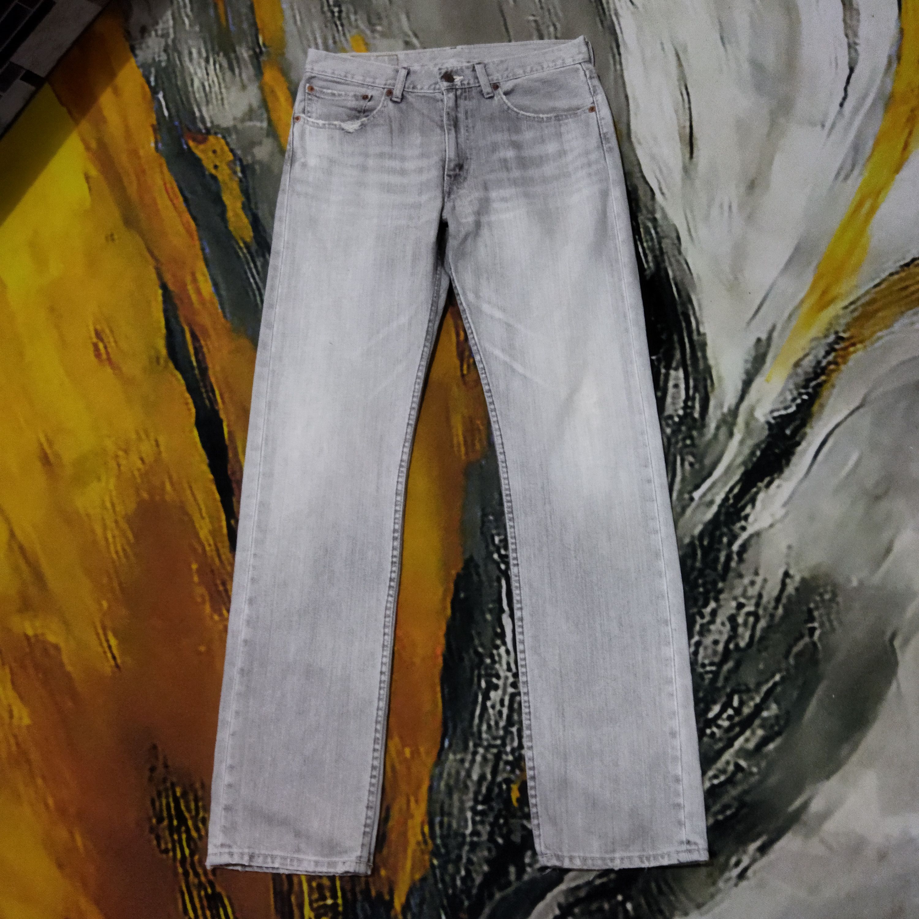 Levi's × Vintage LEVIS 505 DISTRESSED FADED GREY JEANS PANTS Size US 32 / EU 48 - 1 Thumbnail