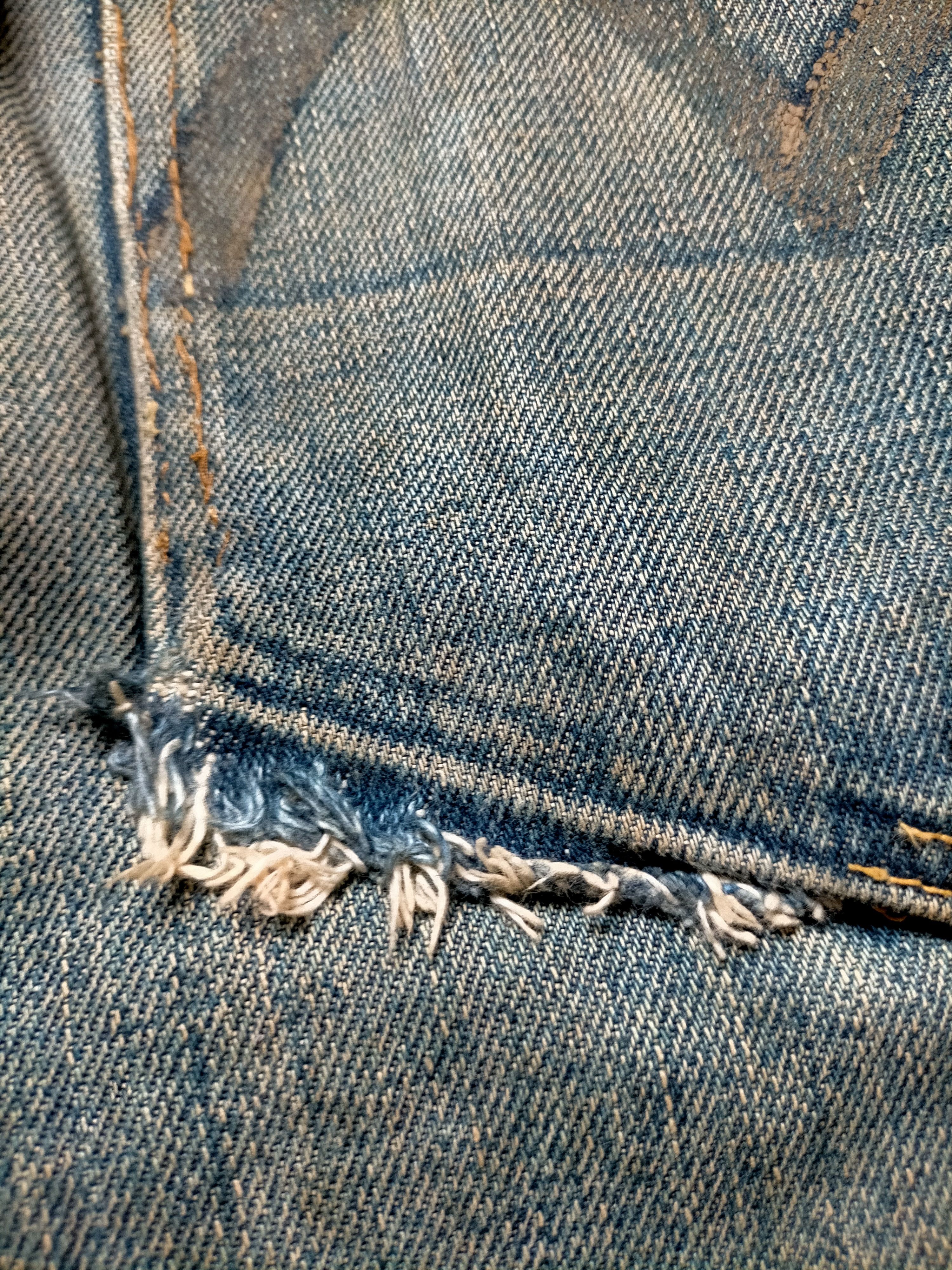 Evisu Vintage Evis Distressed selvedge Denim Size US 30 / EU 46 - 20 Thumbnail