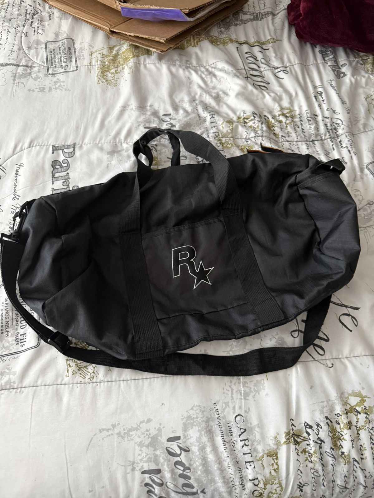 Rockstar Games duffel bag