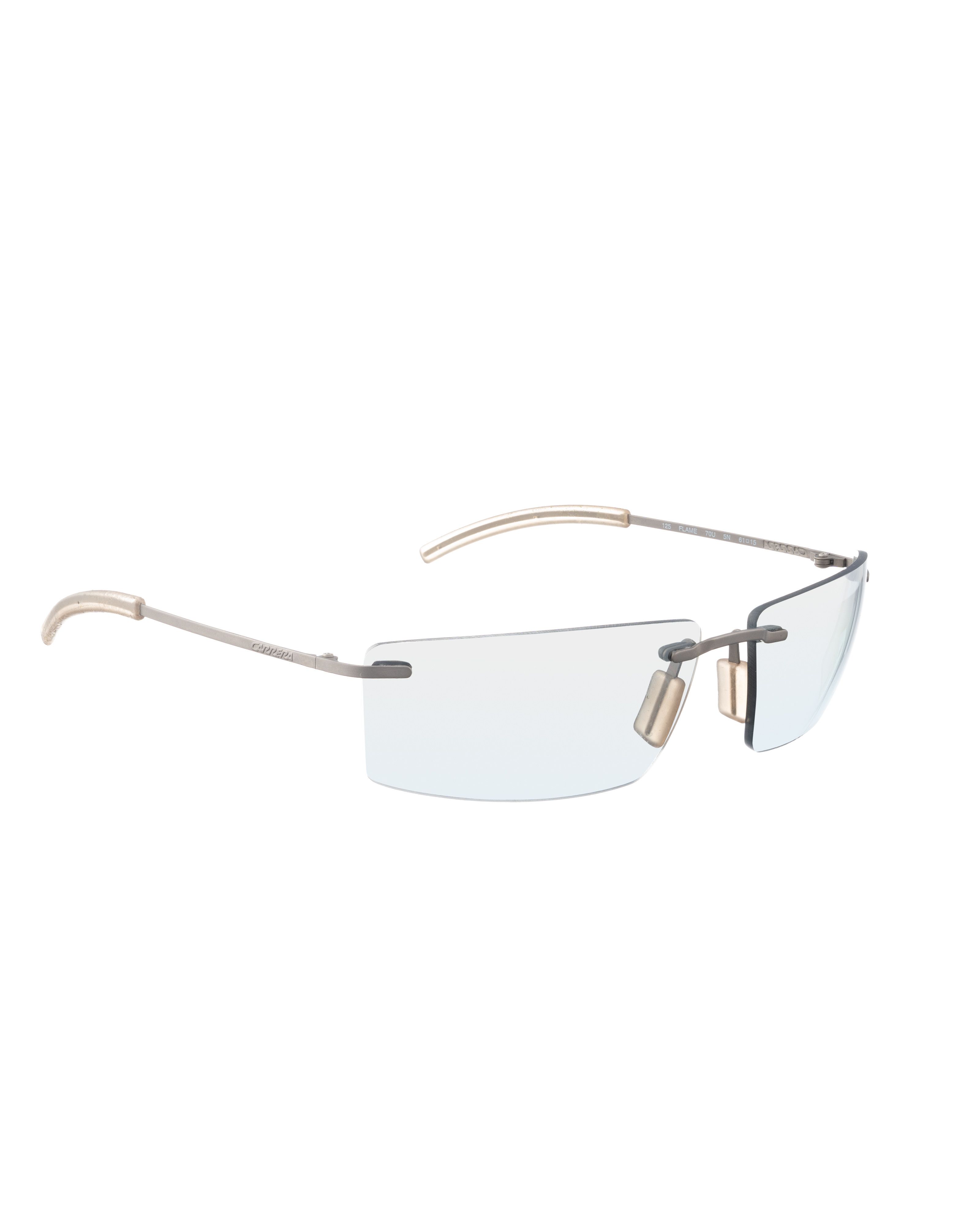 Carrera Carrera '00s Blue "Flame" Rimless Sunglasses Size ONE SIZE - 3 Thumbnail