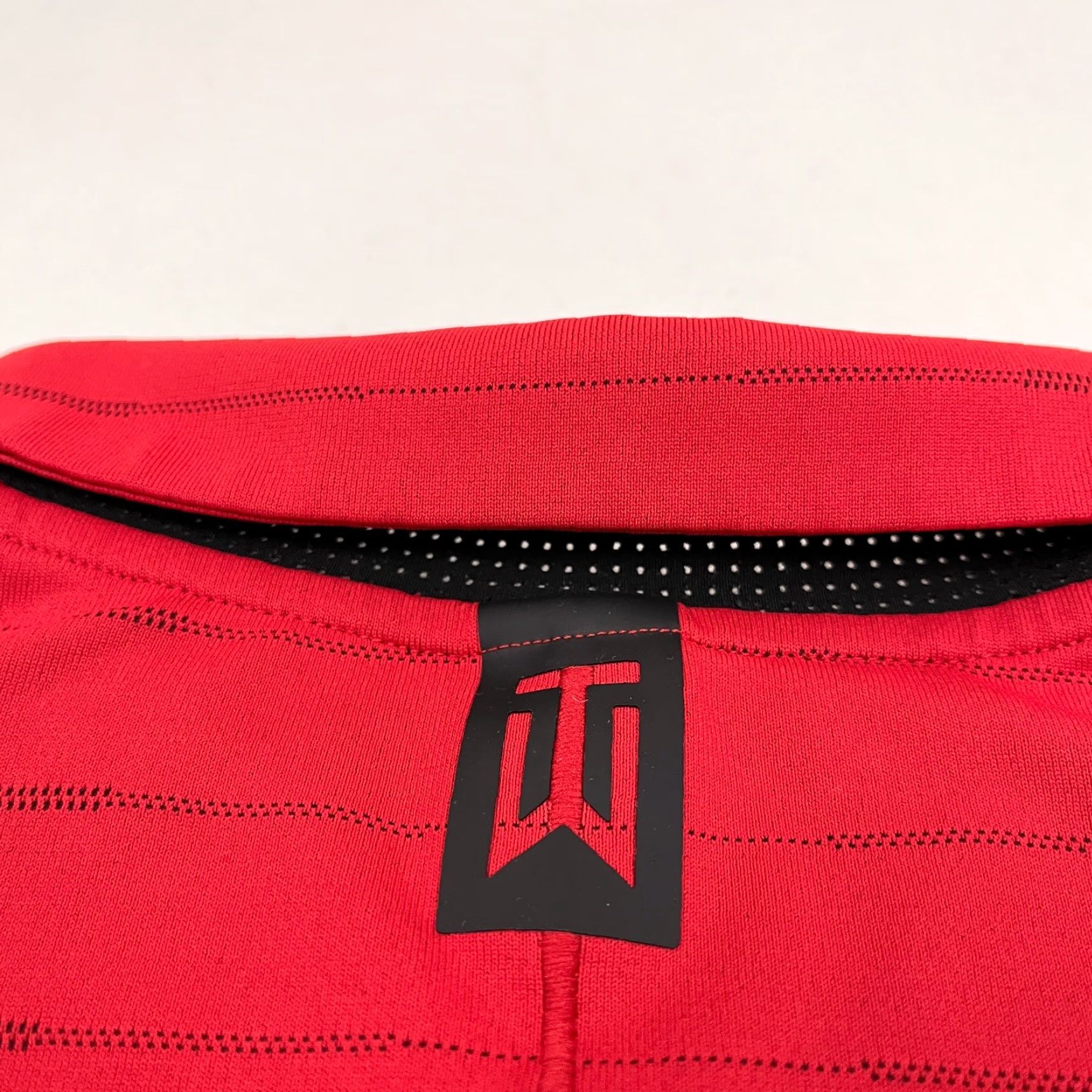 Nike **Nike Tiger Woods Dri-Fit Golf Shirt Mens XL Red Snap Collar** User: Nike Tiger Woods Dri-Fit Golf Shirt Mens XL Red Snap Collar Size US XL / EU 56 / 4 - 2 Thumbnail