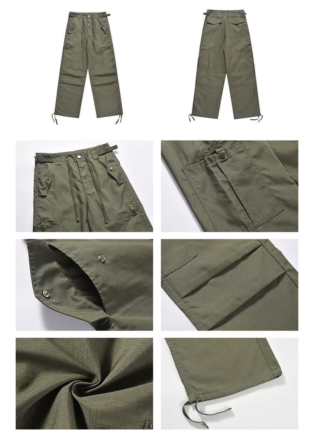 Designer × Japanese Brand × Vintage Urban utility baggy cargo pants Size US 33 - 8 Thumbnail