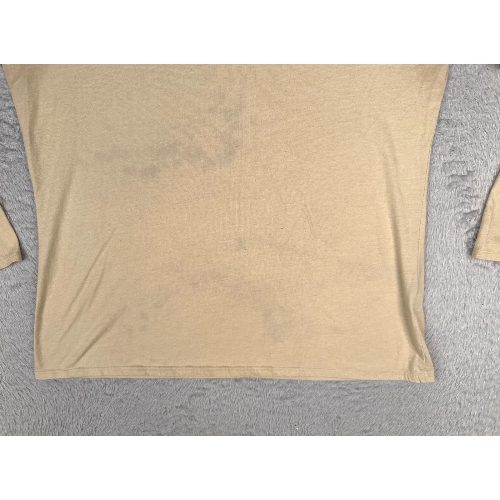 Carhartt Carhartt Shirt Women XL Beige Long Sleeve 100% Cotton Crew Neck Casual Shirt Women XL Beige Long Sleeve 100% Cotton Carhartt Crewneck Size XL / US 12-14 / IT 48-50 - 5 Thumbnail