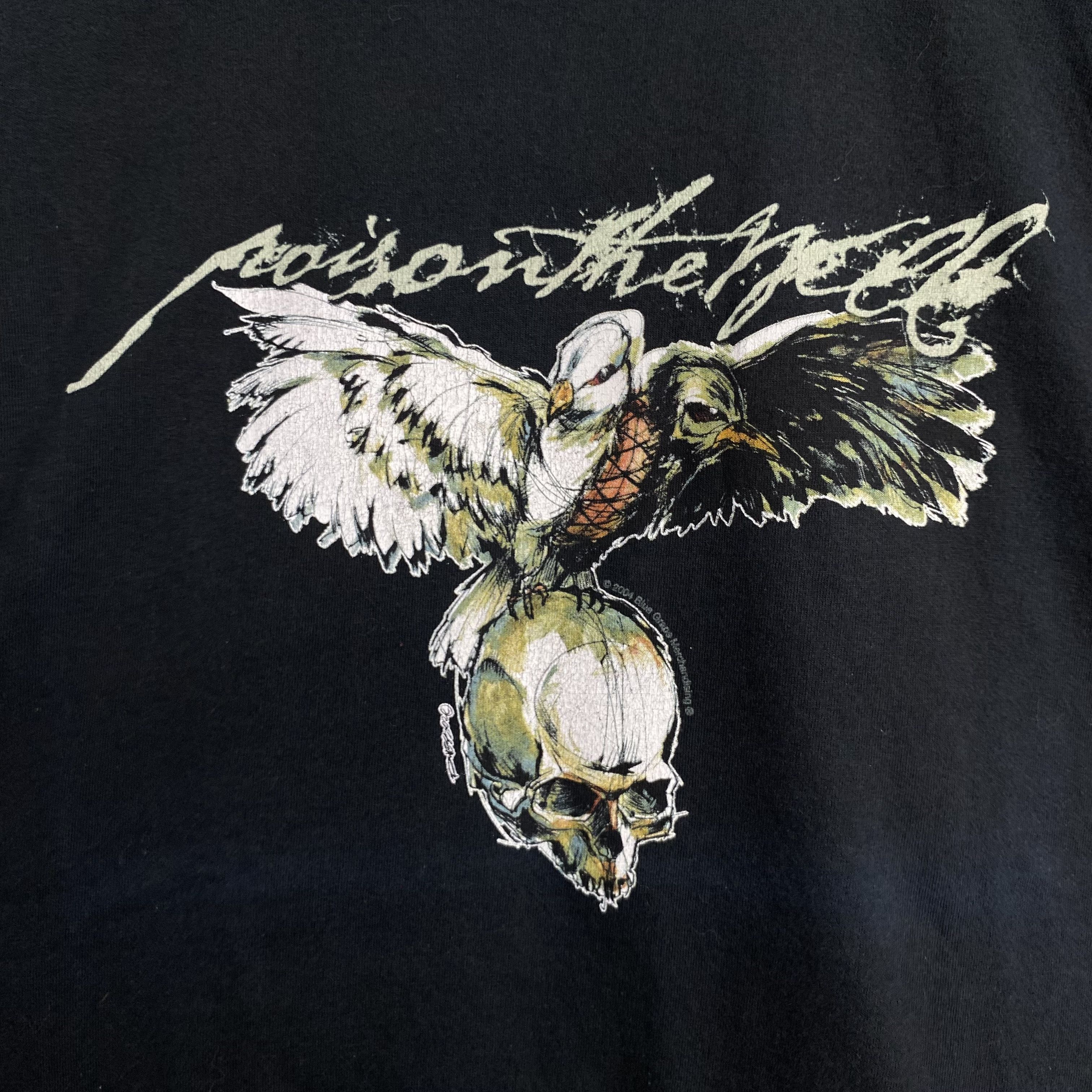 Band Tees POISON THE WELL Vintage 2000s Mathcore Hardcore Shirt Size US M / EU 48-50 / 2 - 2 Thumbnail