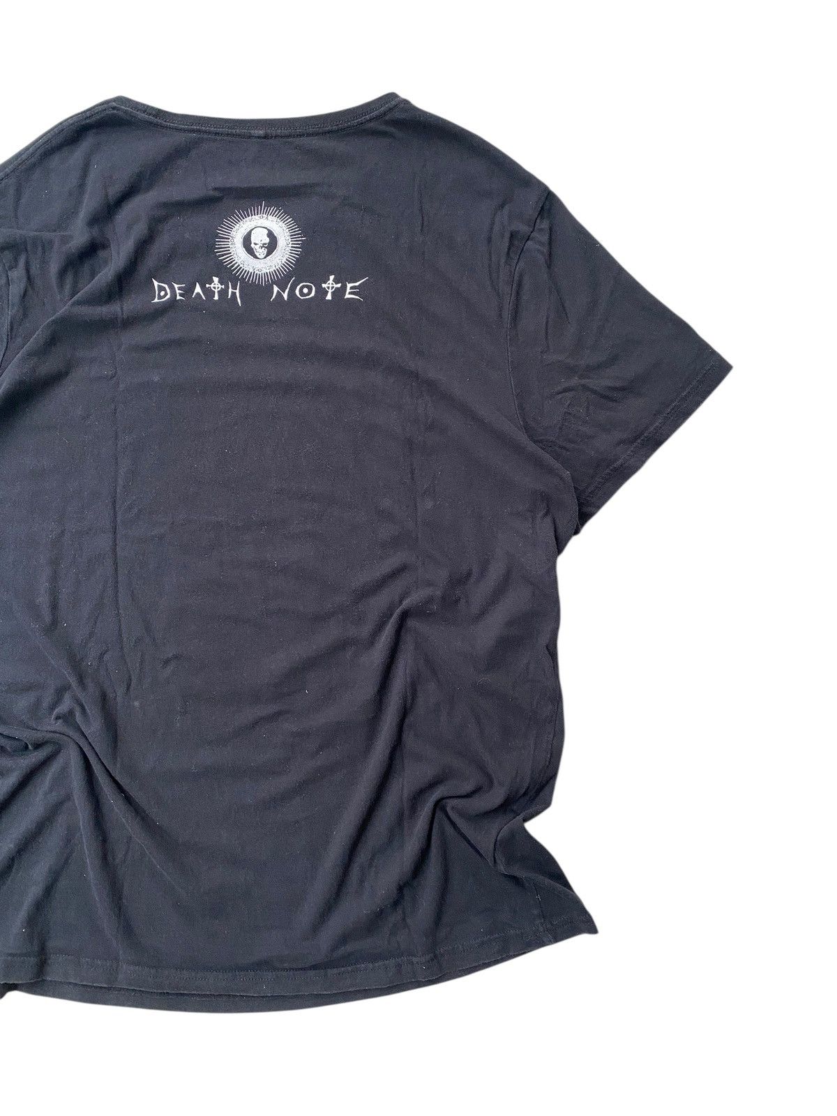 Anime Vintage Death Note Light Ryuk Tee Official Anime Promo Goth Size US XXL / EU 58 / 5 - 6 Thumbnail