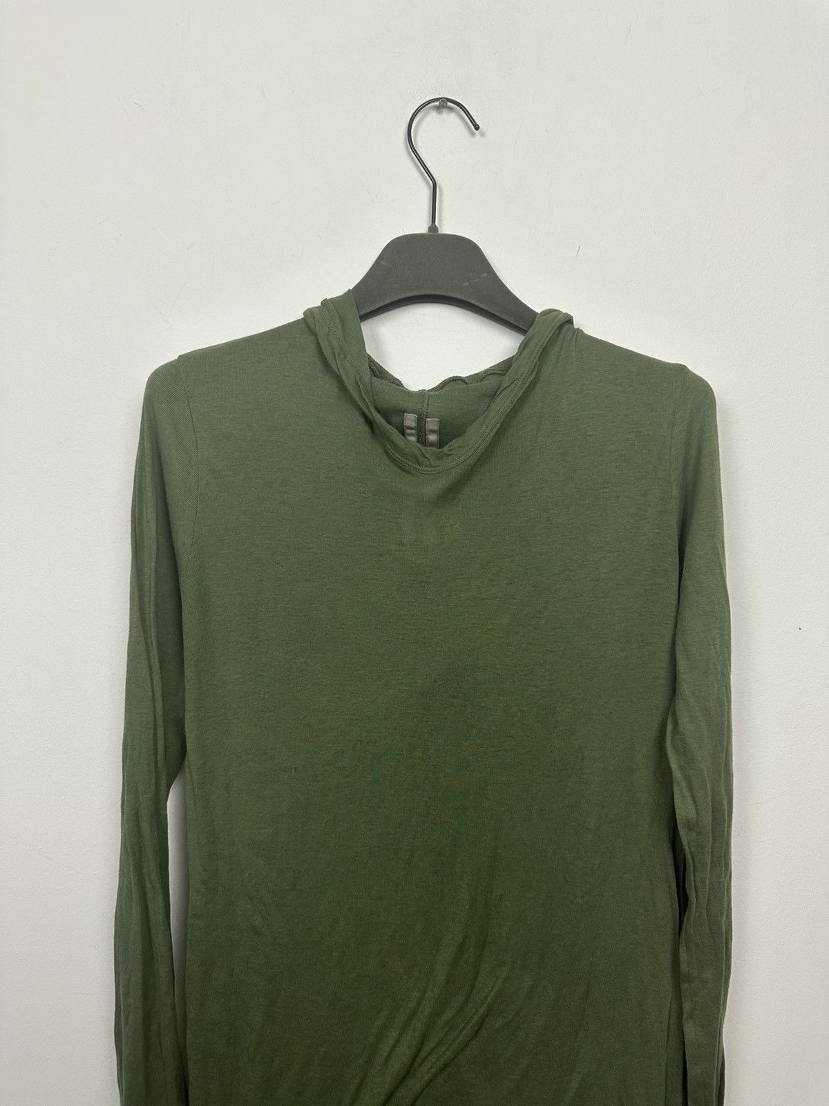 Rick Owens FW21 ‘GETHSEMANE’ Micro Rib Hoodie Size US M / EU 48-50 / 2 - 2 Thumbnail