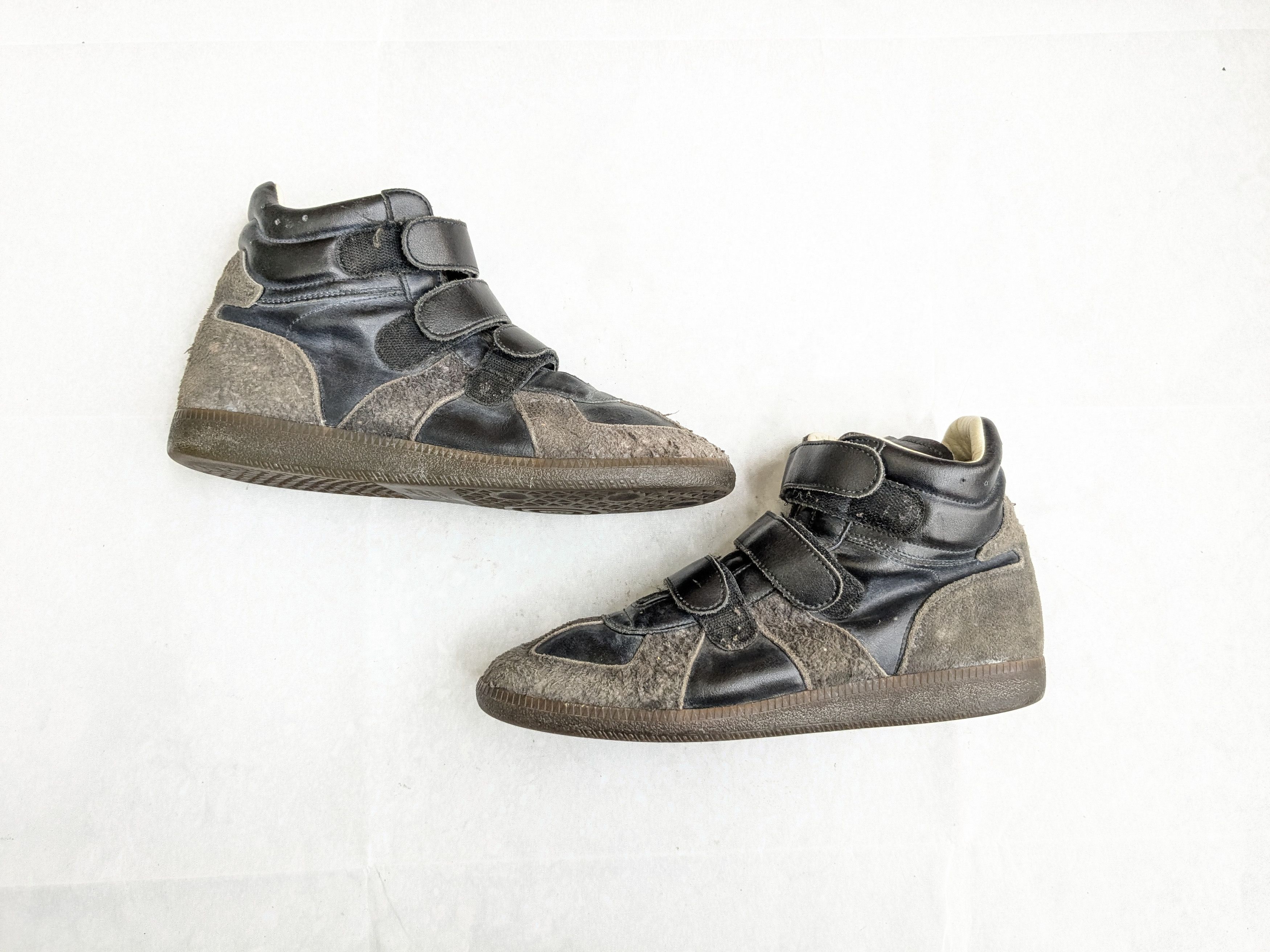 Maison Margiela Maison Margiela Triple Strap high top sneakers 44