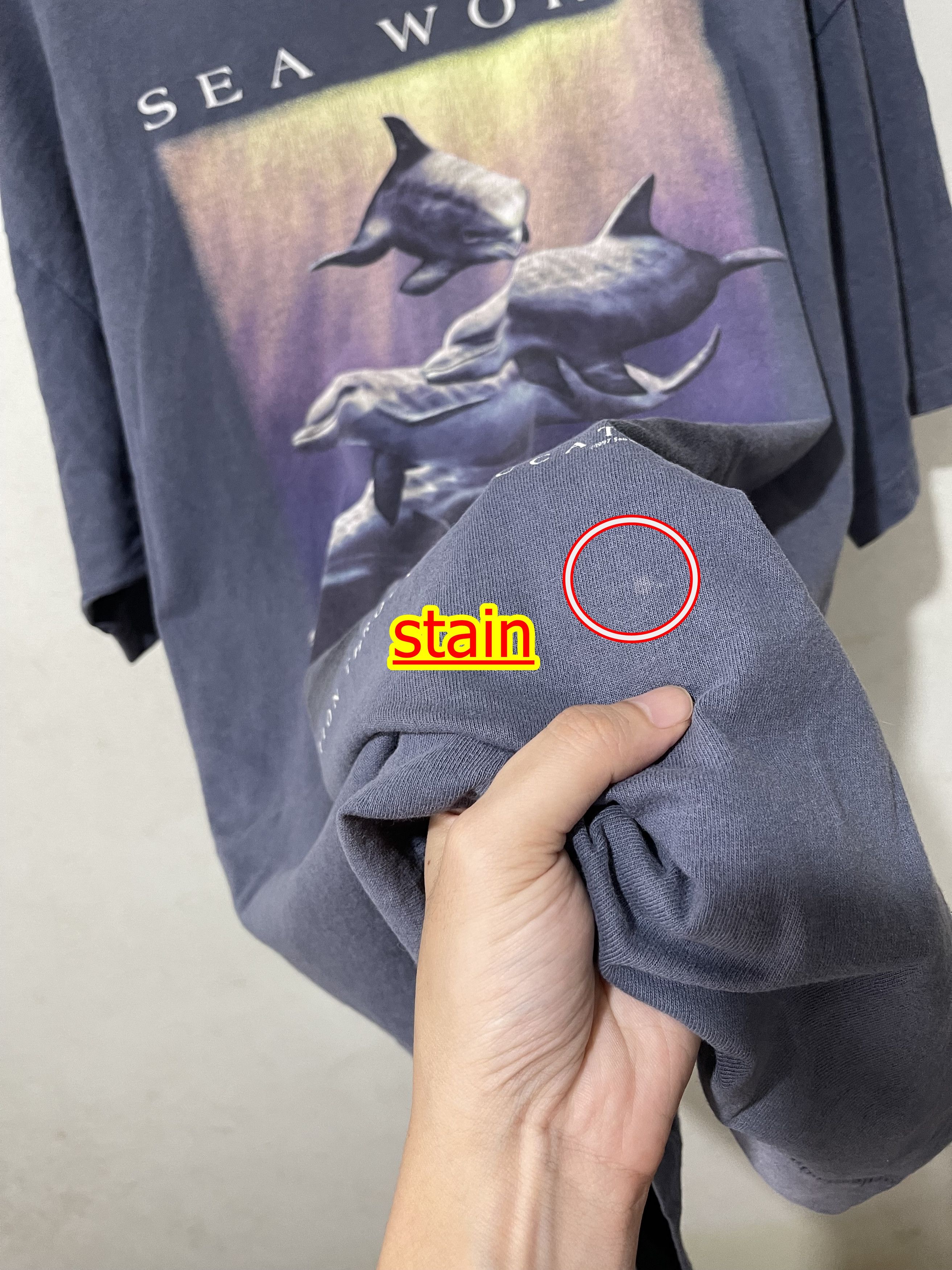 Arts & Science × Vintage Vintage 90s Dolphin Shirt Size US XL / EU 56 / 4 - 7 Thumbnail