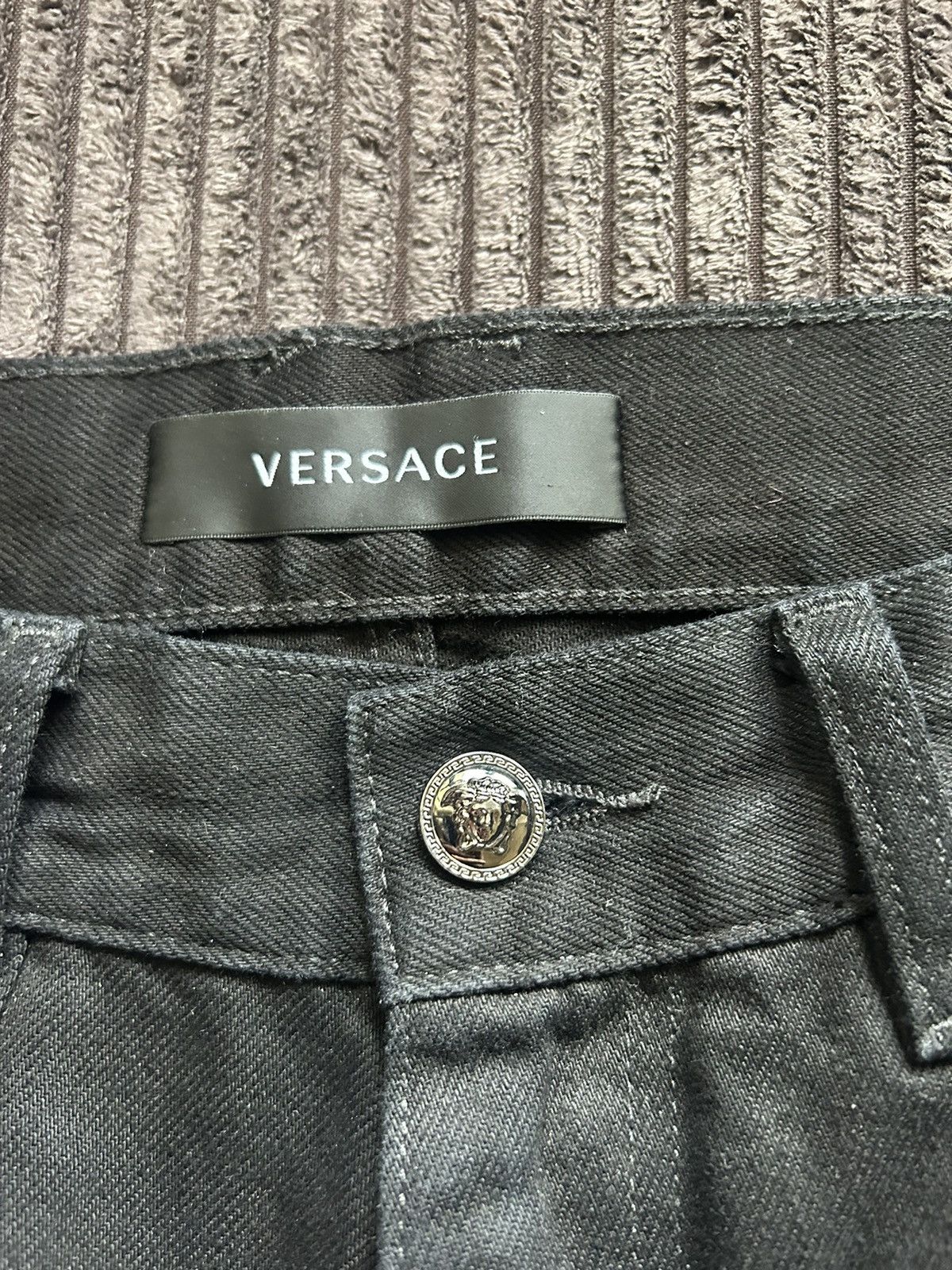 Versace Black Versace Medusa Jeans Size US 29 - 4 Thumbnail