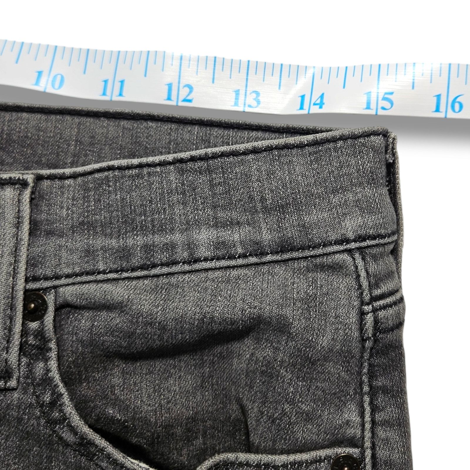 Levi's EUC Levi's 510 Skinny Flex Stretch Fit Jeans Sz. 30x28 Black Size US 30 / EU 46 - 7 Thumbnail