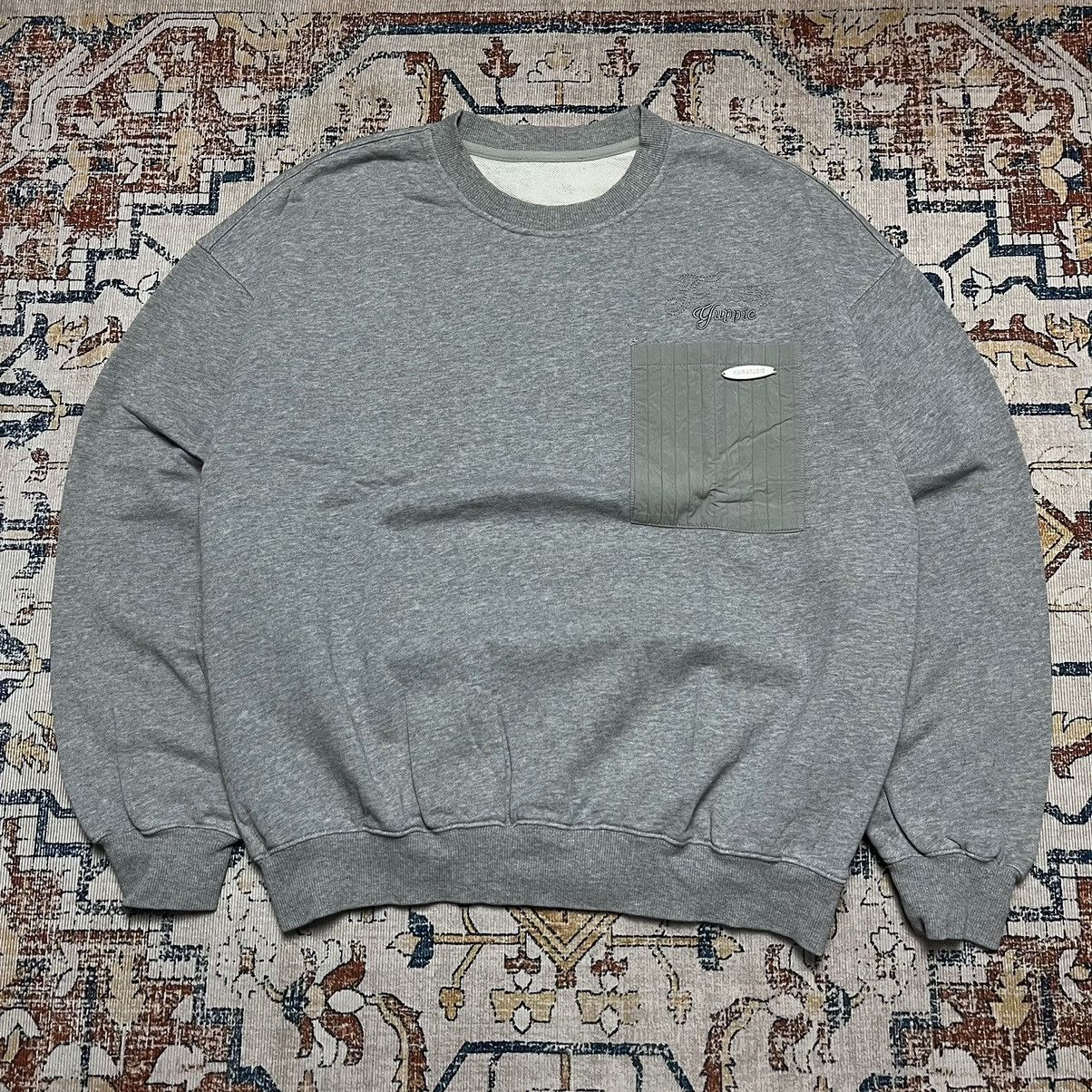 Japanese Brand Japanese Brand Simple Emboss Single Pocket Sweatshirt Size US XXL / EU 58 / 5 - 2 Thumbnail